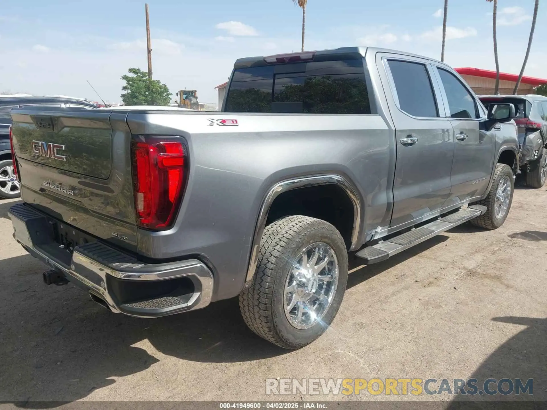 4 Фотография поврежденного автомобиля 3GTU9DEL7LG230653 GMC SIERRA 1500 2020