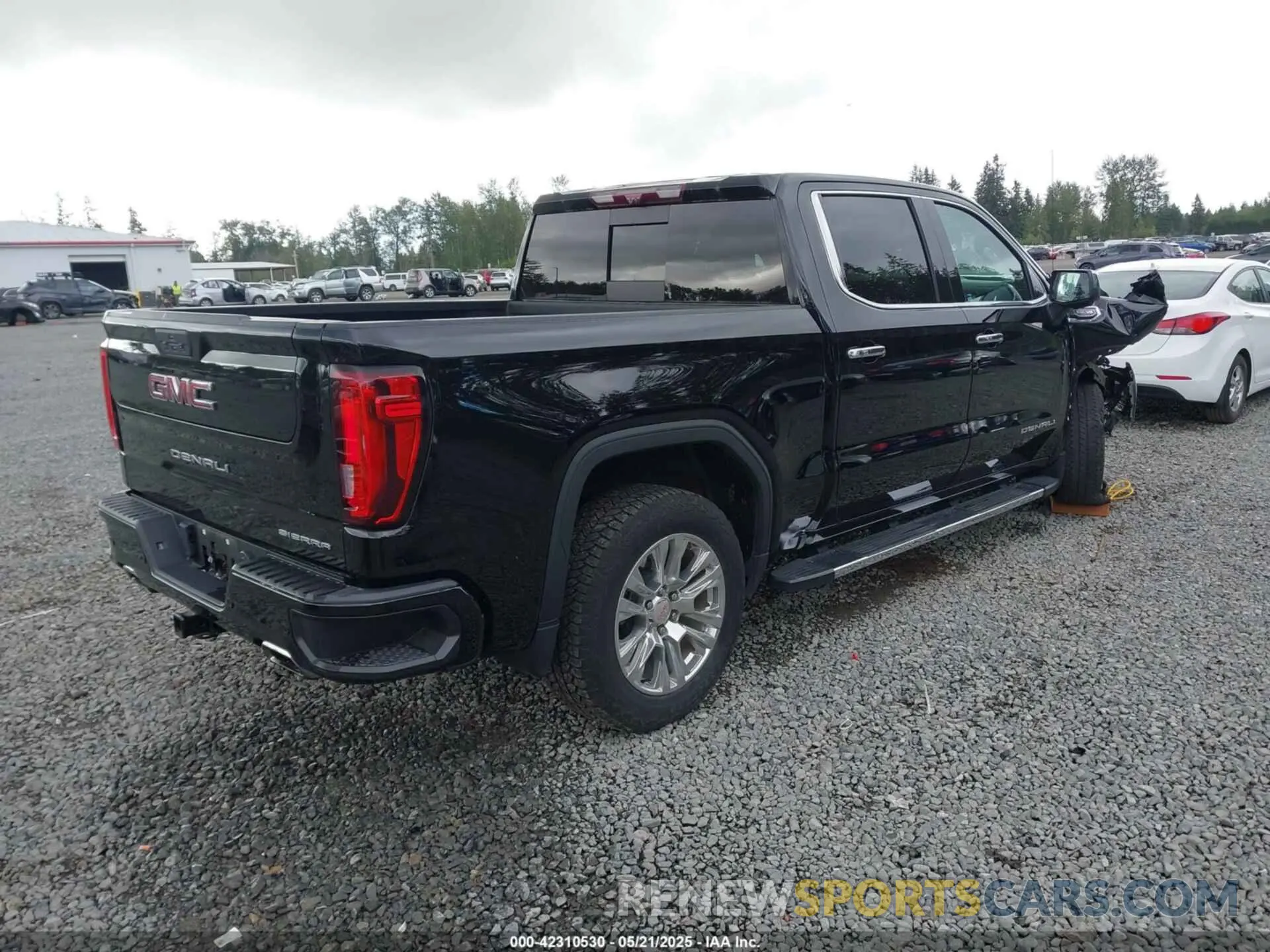 4 Фотография поврежденного автомобиля 3GTU9FED3LG175347 GMC SIERRA 1500 2020