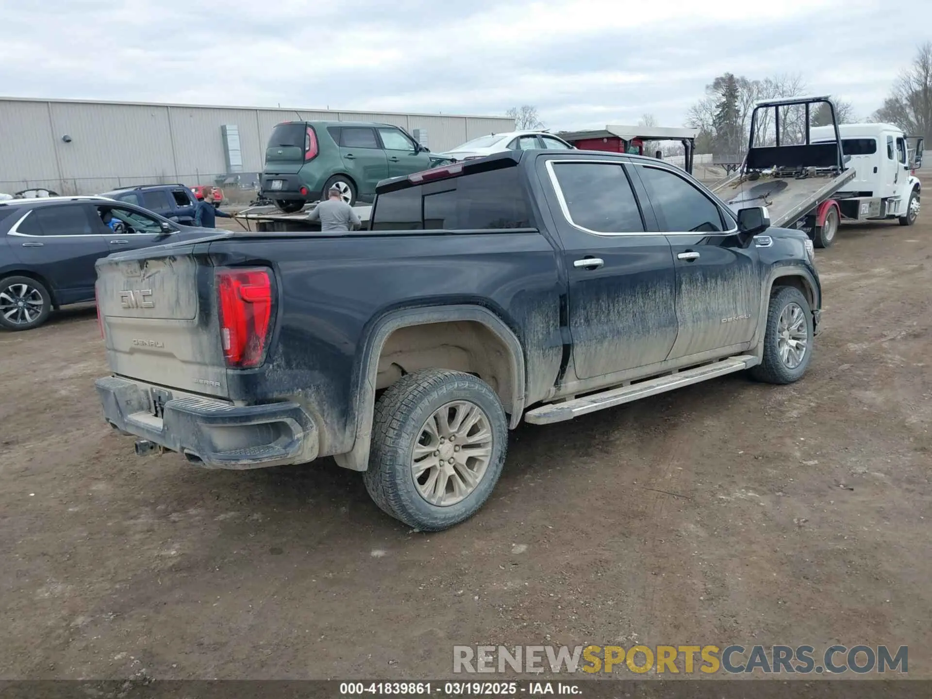 4 Фотография поврежденного автомобиля 3GTU9FED5LG249125 GMC SIERRA 1500 2020