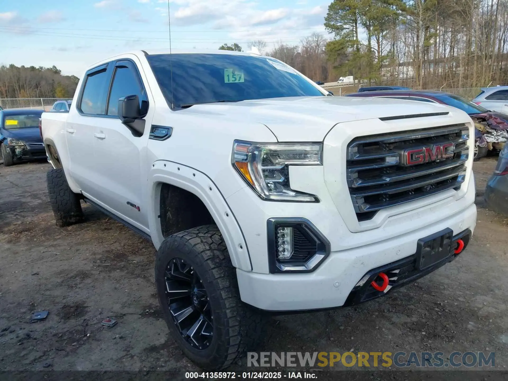 1 Фотография поврежденного автомобиля 1GTP9EED4MZ217100 GMC SIERRA 1500 2021