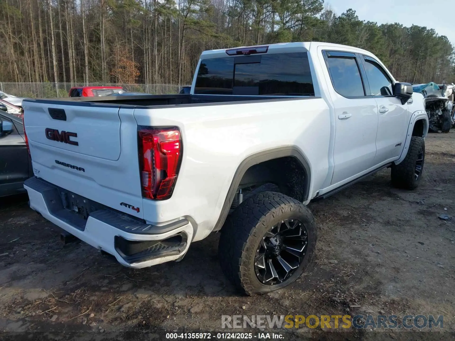 4 Фотография поврежденного автомобиля 1GTP9EED4MZ217100 GMC SIERRA 1500 2021