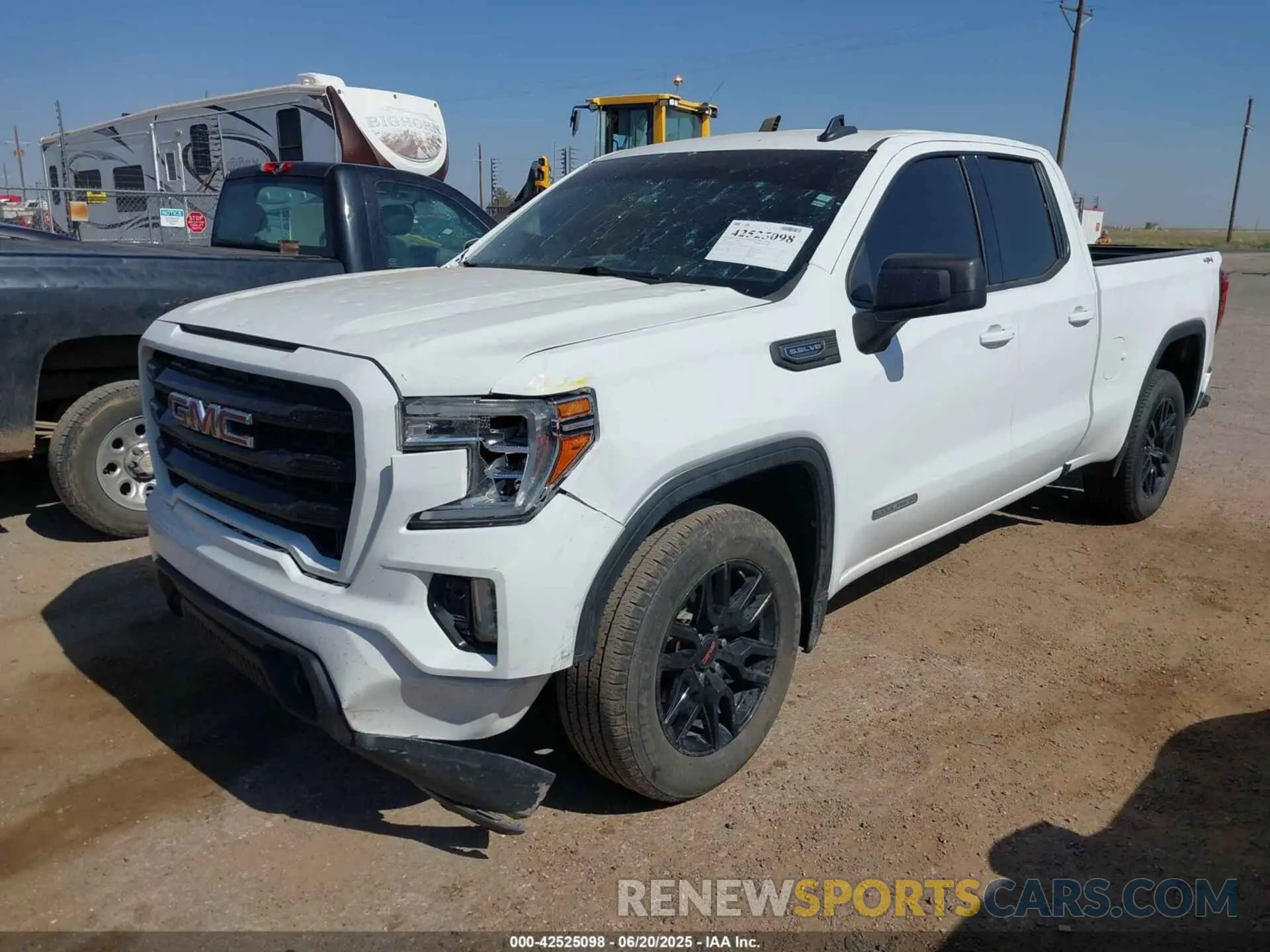 2 Фотография поврежденного автомобиля 1GTR9CED3MZ240235 GMC SIERRA 1500 2021
