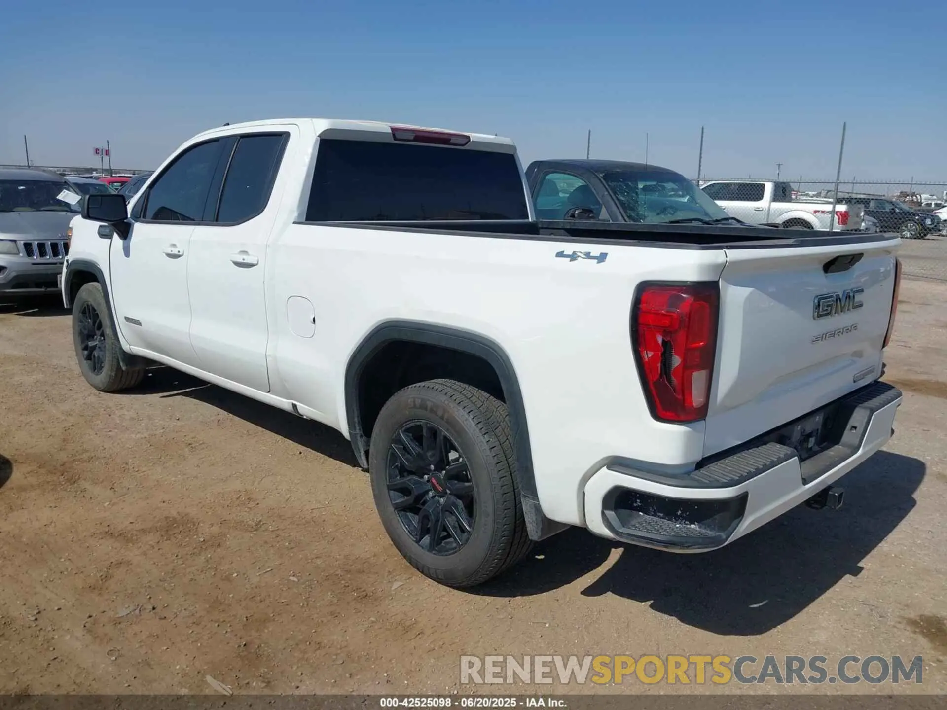 3 Фотография поврежденного автомобиля 1GTR9CED3MZ240235 GMC SIERRA 1500 2021
