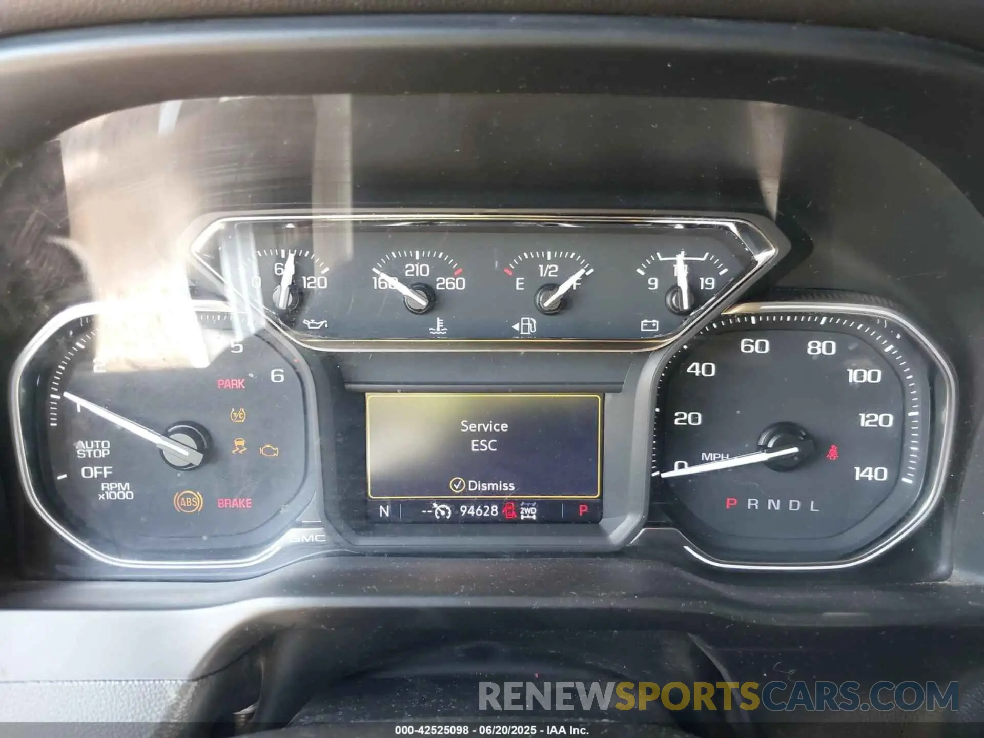 7 Фотография поврежденного автомобиля 1GTR9CED3MZ240235 GMC SIERRA 1500 2021