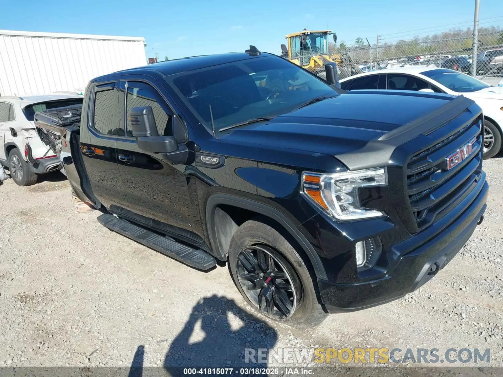 1 Photograph of a damaged car 1GTR9CED7MZ375590 GMC SIERRA 1500 2021