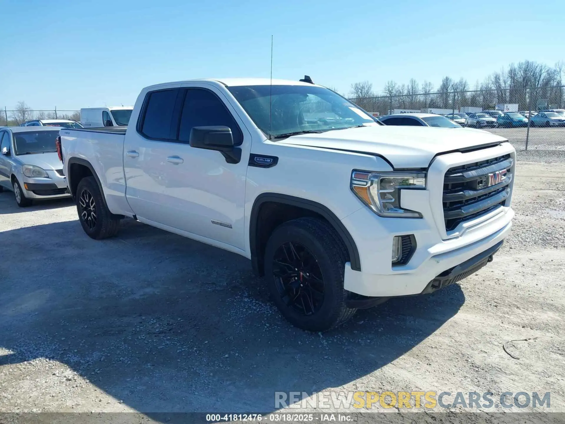 1 Photograph of a damaged car 1GTR9CED9MZ143573 GMC SIERRA 1500 2021