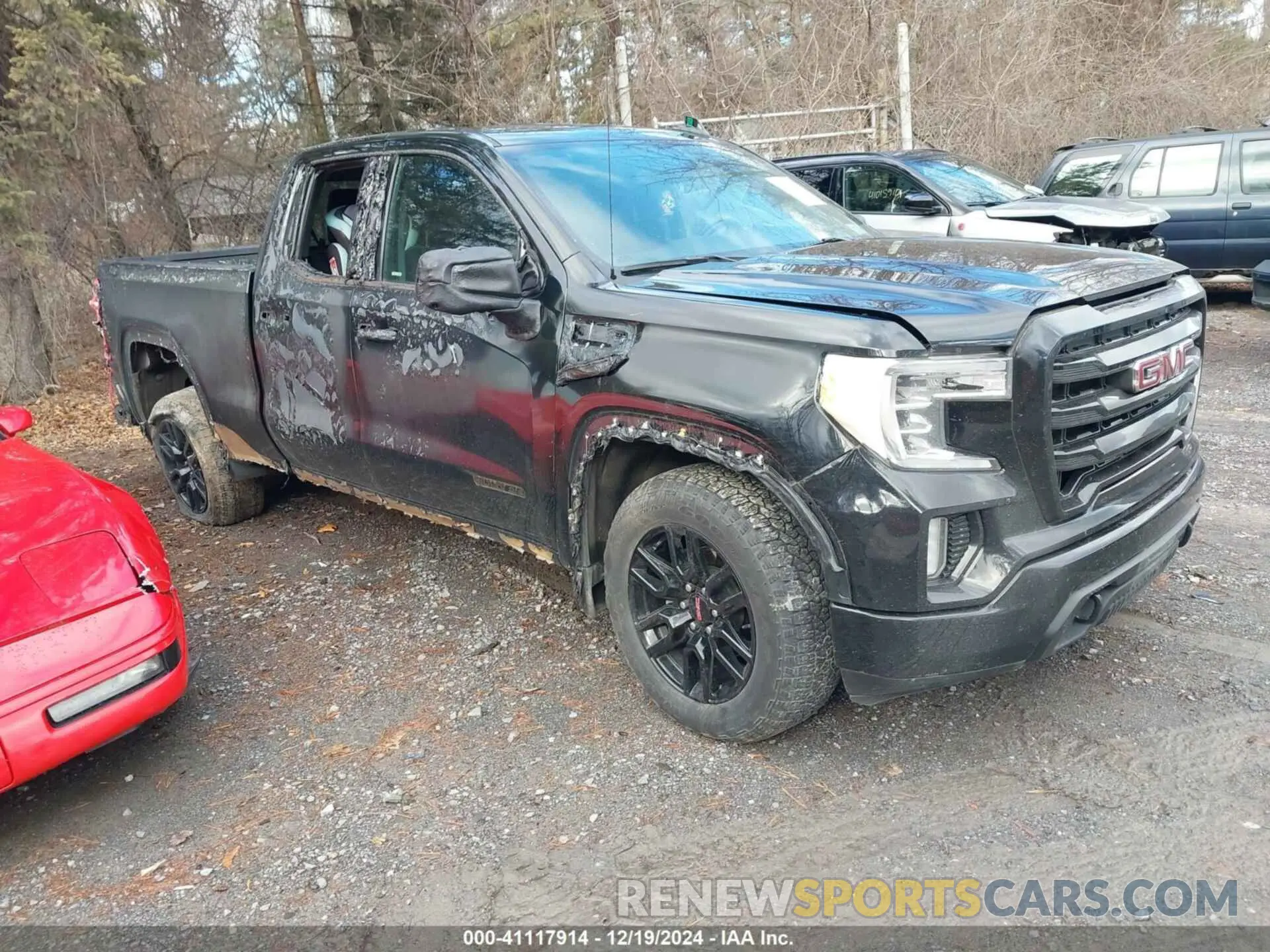 1 Photograph of a damaged car 1GTR9CEDXMZ304996 GMC SIERRA 1500 2021