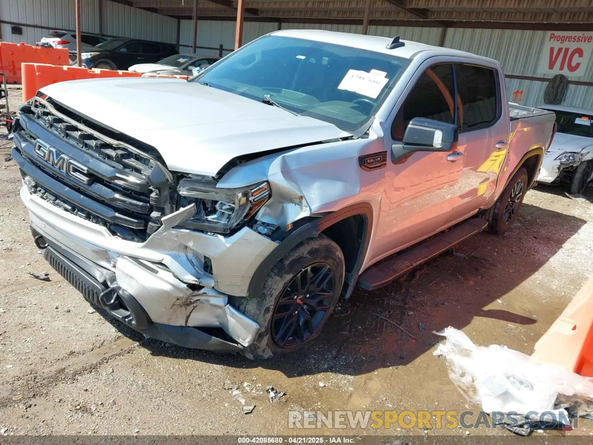 2 Фотография поврежденного автомобиля 1GTU9CEDXMZ141017 GMC SIERRA 1500 2021