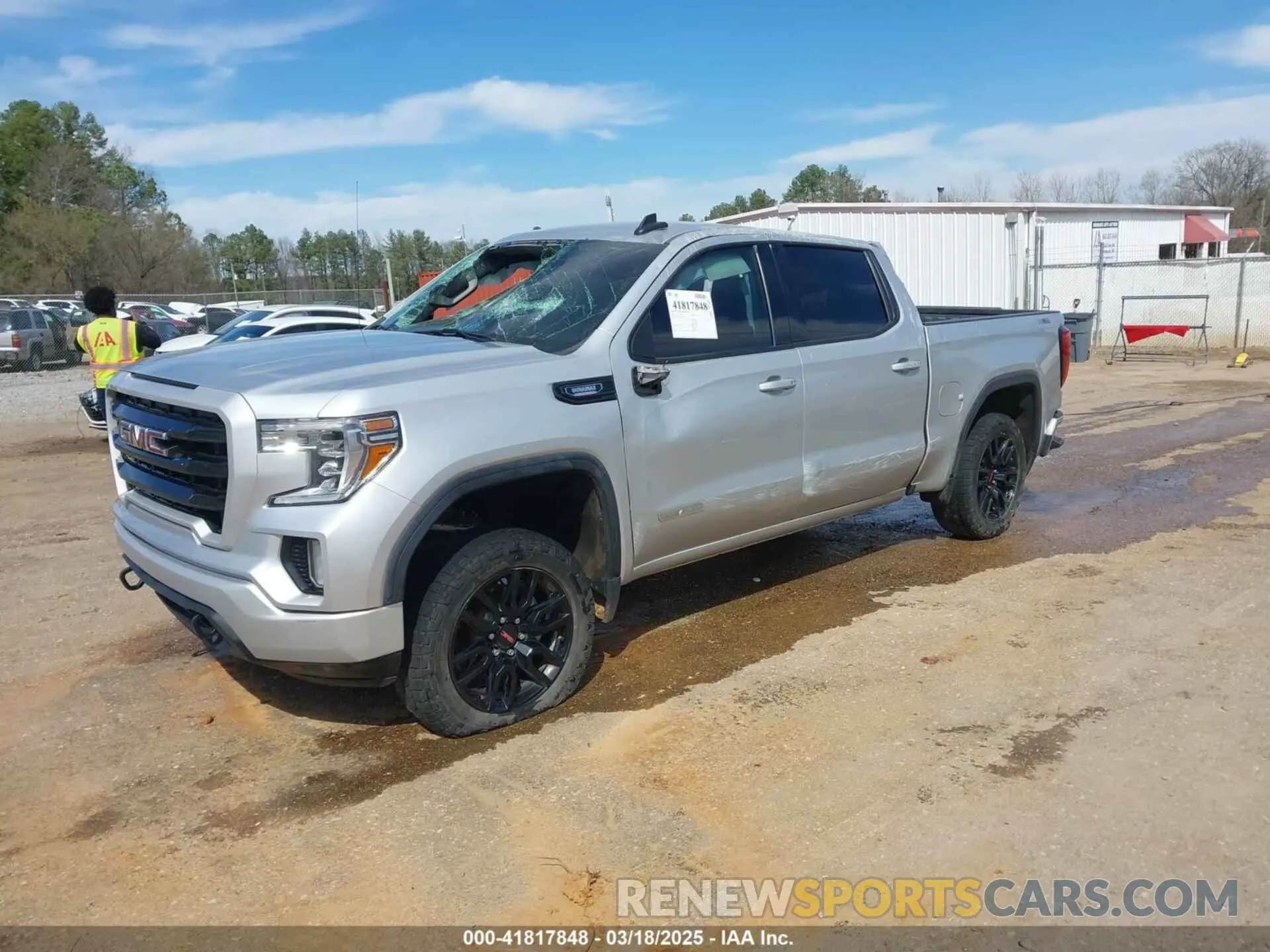 2 Фотография поврежденного автомобиля 1GTU9CET0MZ350838 GMC SIERRA 1500 2021