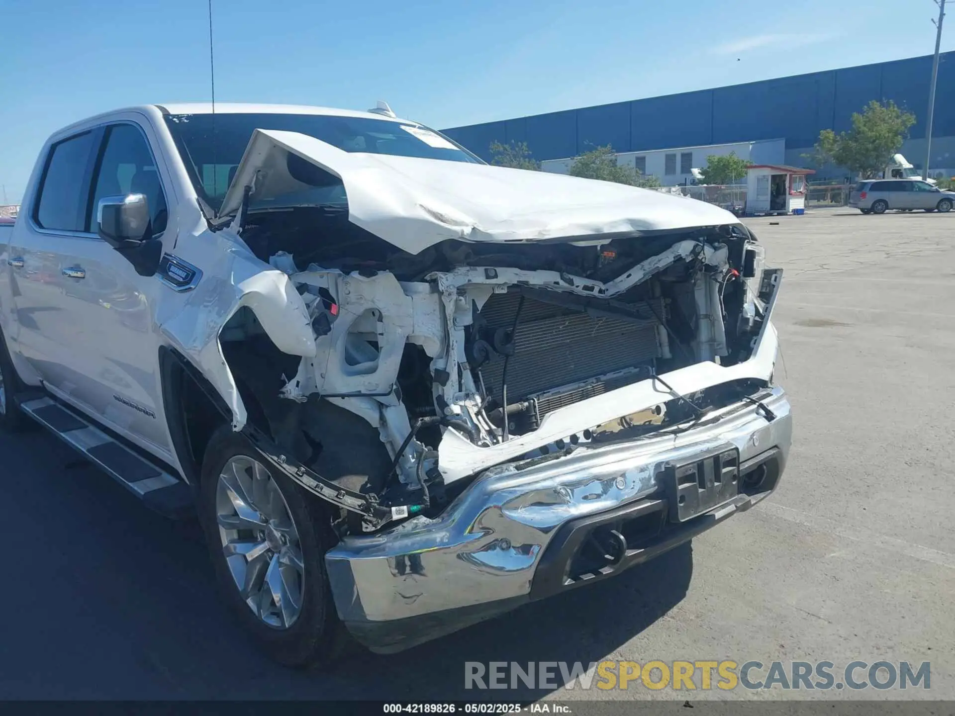 6 Фотография поврежденного автомобиля 1GTU9DET3MZ143771 GMC SIERRA 1500 2021