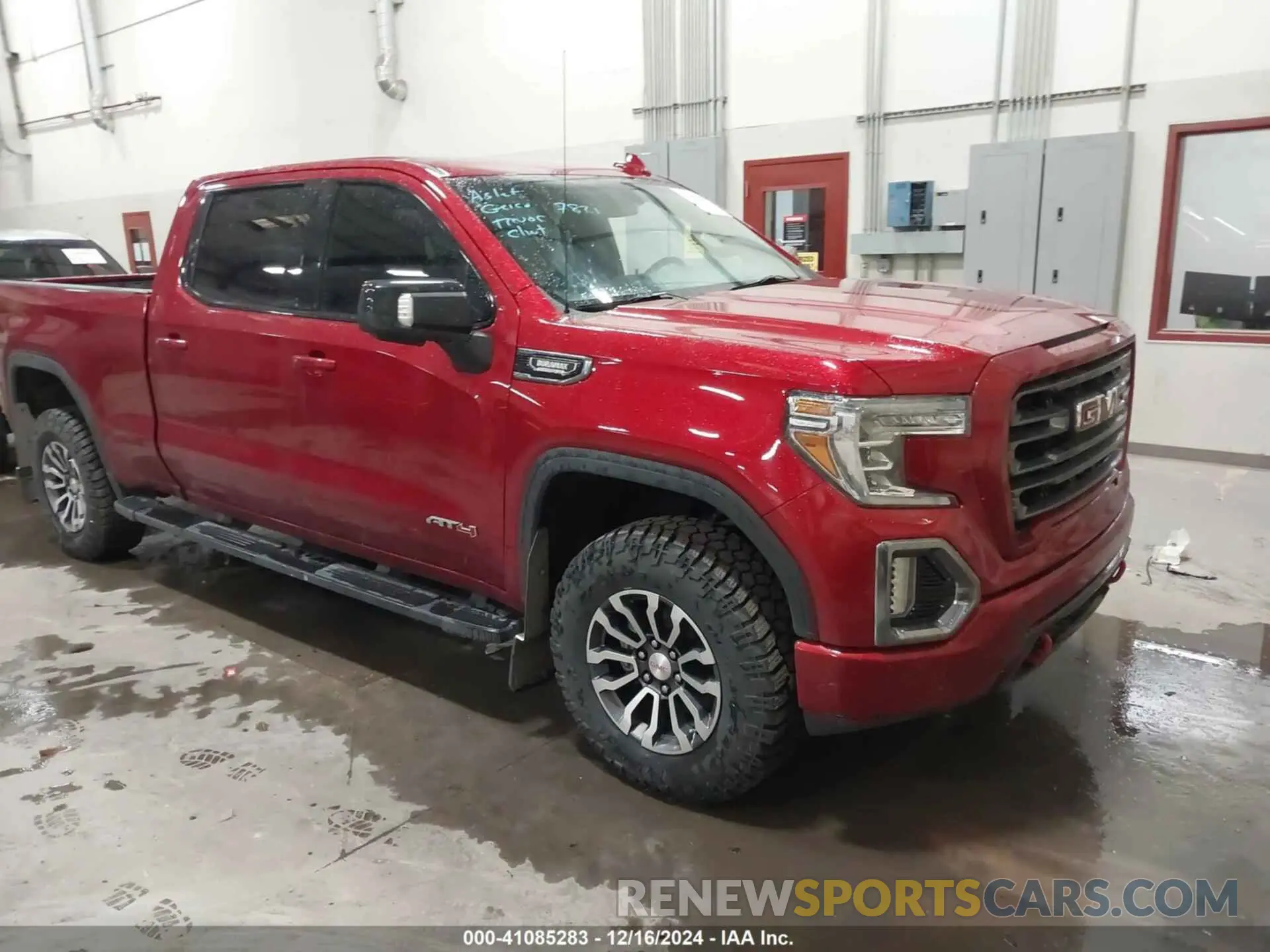1 Photograph of a damaged car 1GTU9EET4MZ235607 GMC SIERRA 1500 2021