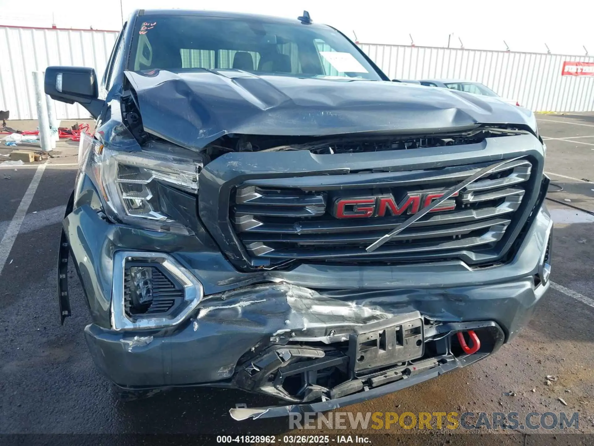 6 Photograph of a damaged car 1GTU9EET5MZ369493 GMC SIERRA 1500 2021