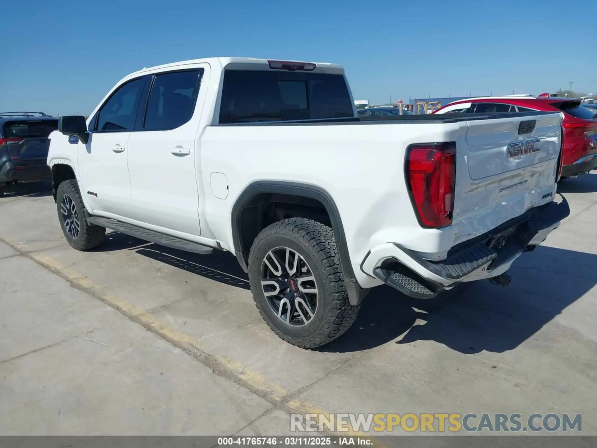 3 Фотография поврежденного автомобиля 1GTU9EET6MZ178665 GMC SIERRA 1500 2021