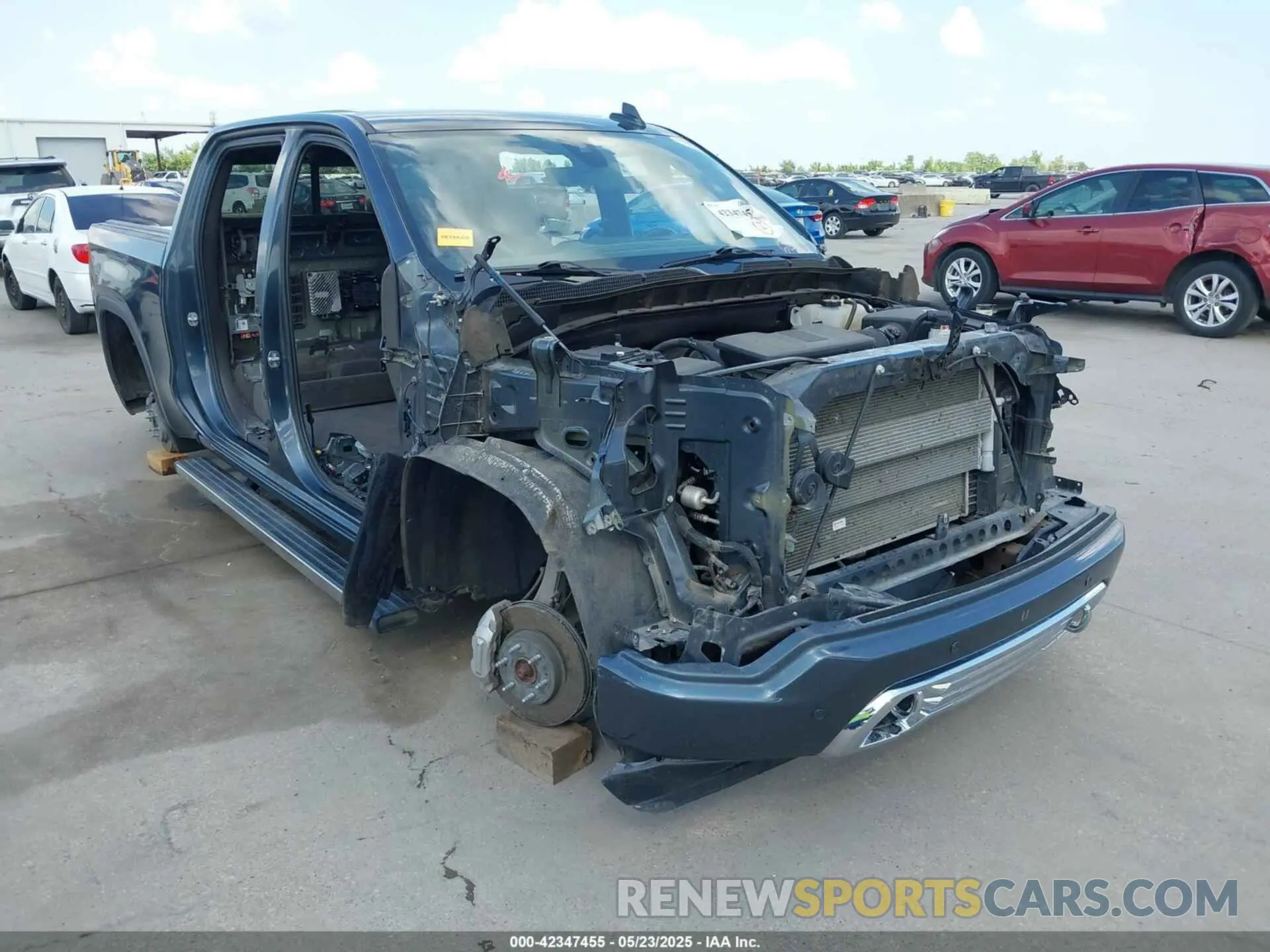 1 Фотография поврежденного автомобиля 1GTU9FEL7MZ303470 GMC SIERRA 1500 2021