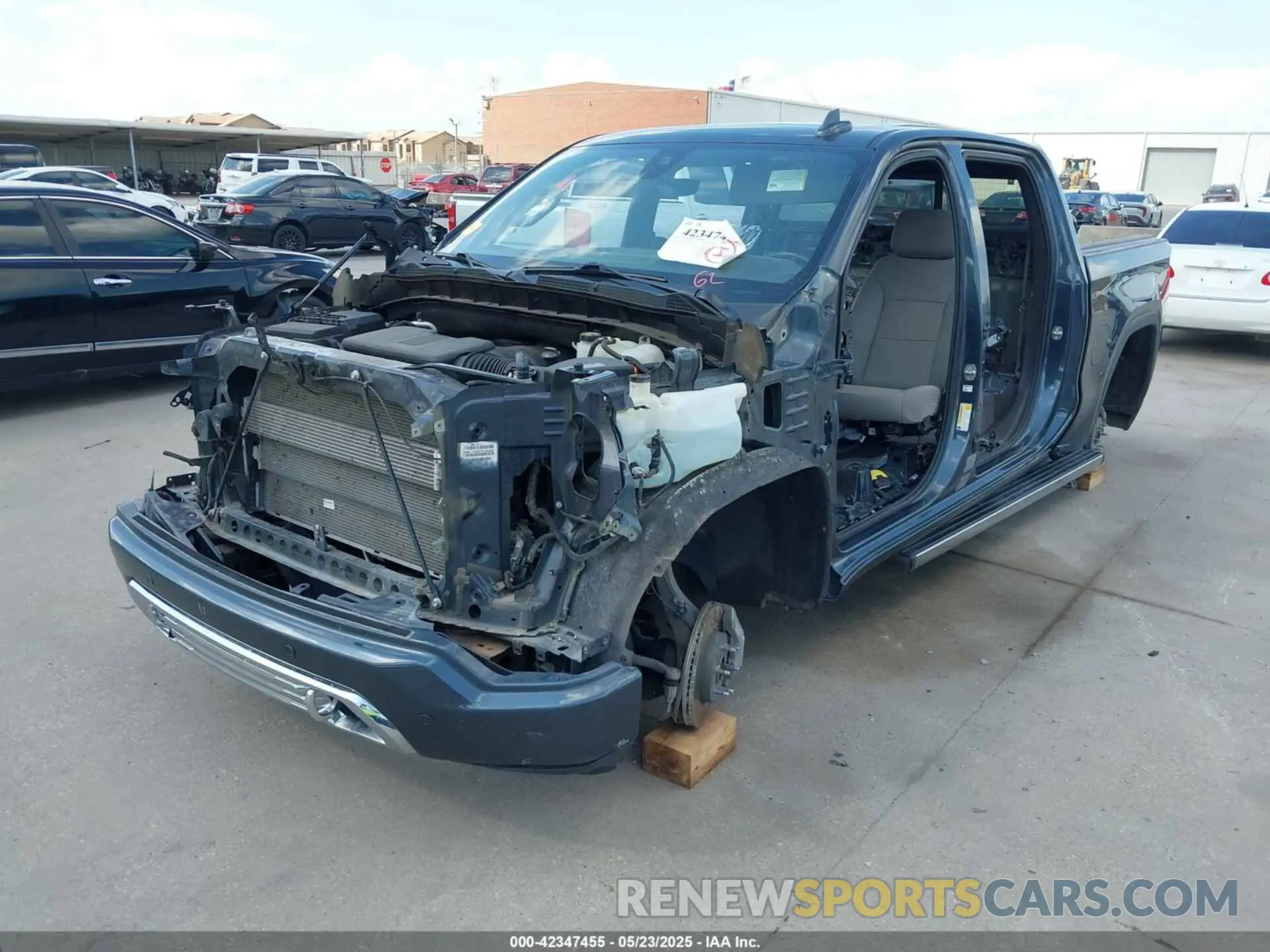 2 Фотография поврежденного автомобиля 1GTU9FEL7MZ303470 GMC SIERRA 1500 2021
