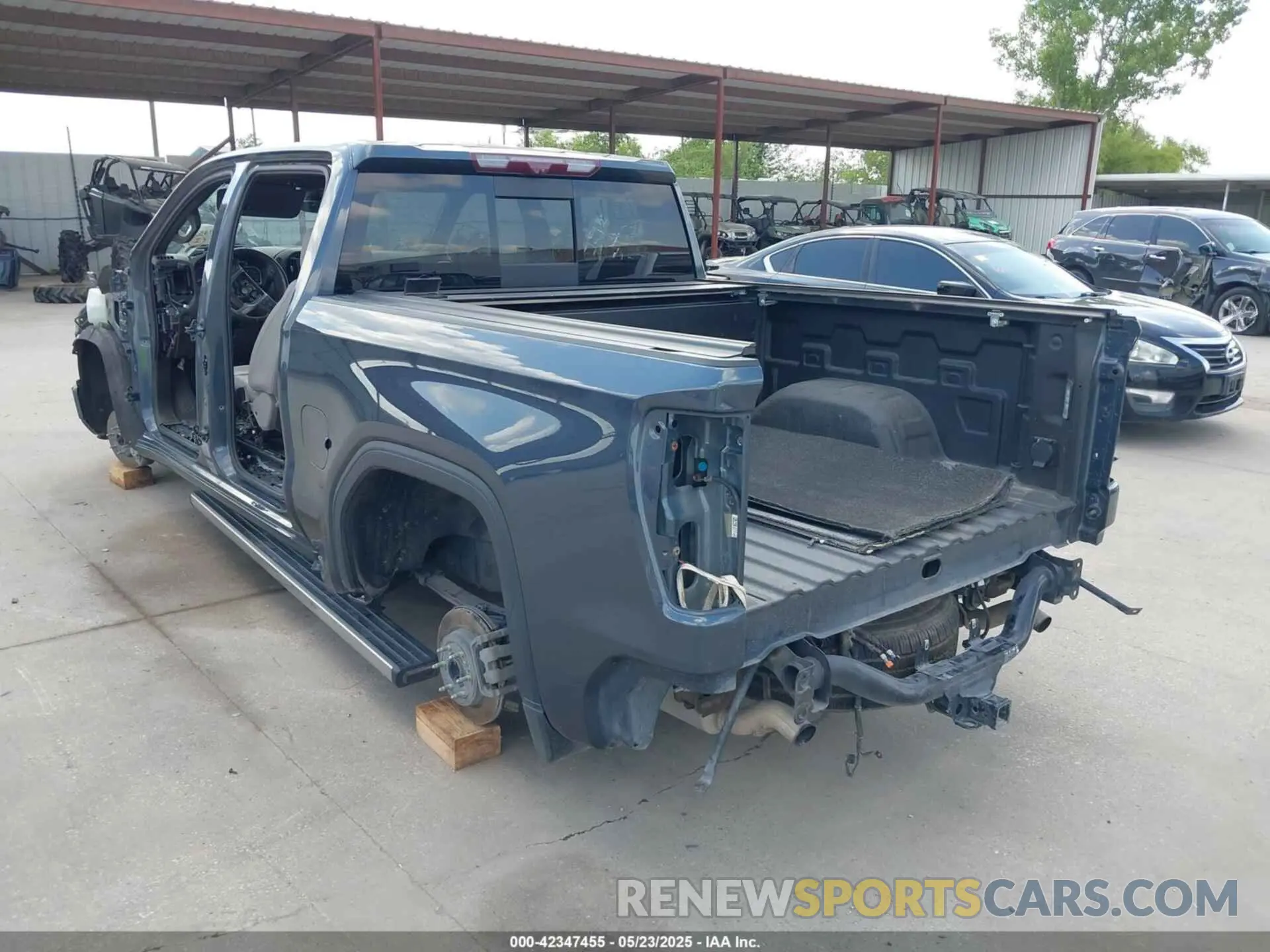 3 Фотография поврежденного автомобиля 1GTU9FEL7MZ303470 GMC SIERRA 1500 2021