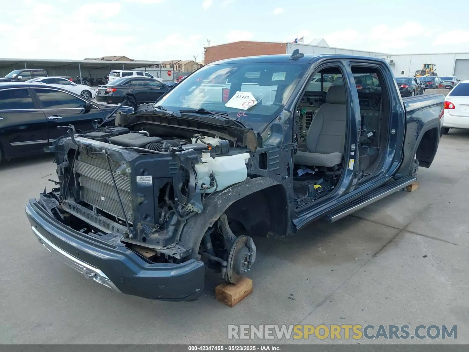 6 Фотография поврежденного автомобиля 1GTU9FEL7MZ303470 GMC SIERRA 1500 2021