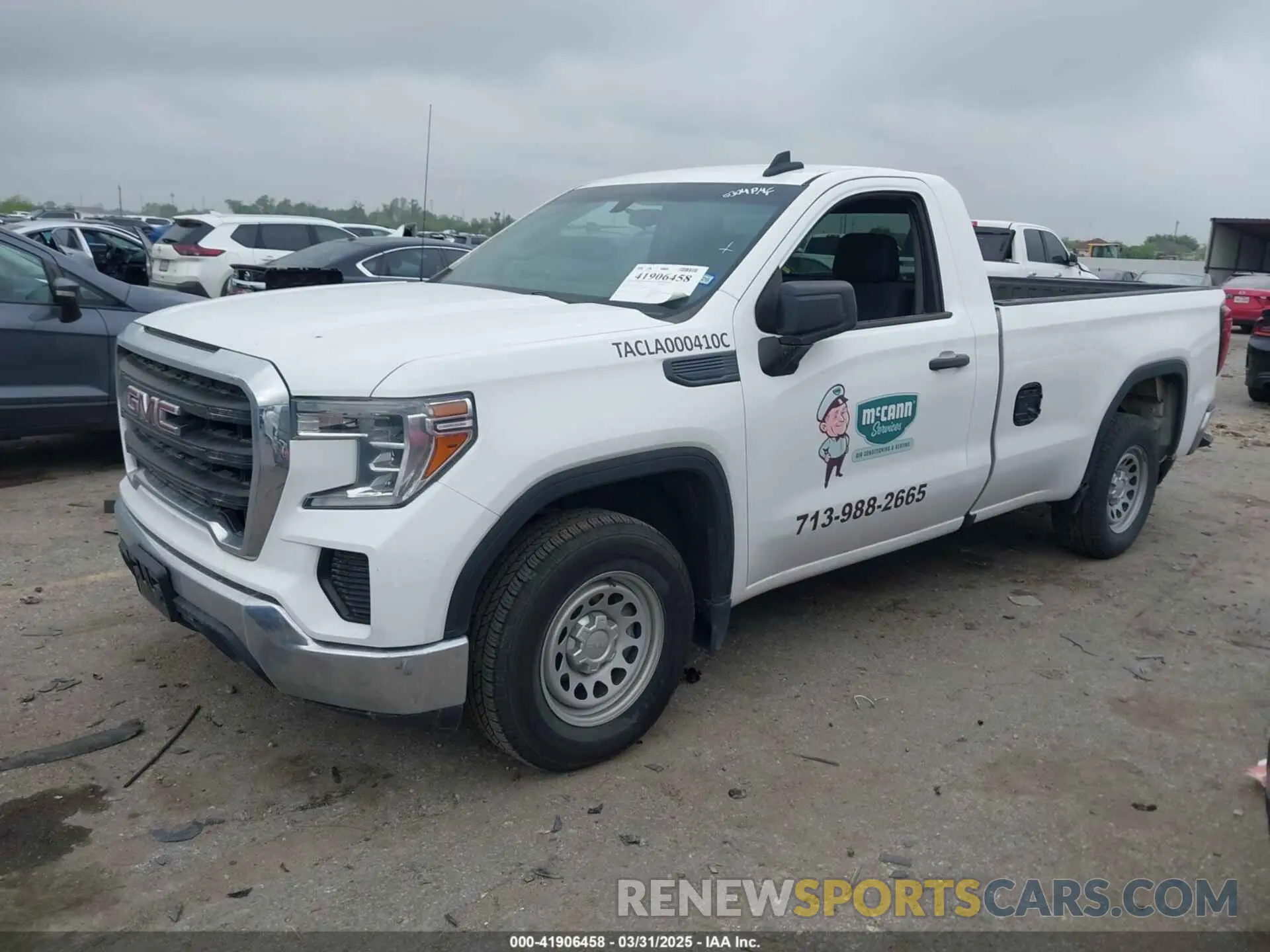 2 Фотография поврежденного автомобиля 3GTN8AEH1MG291368 GMC SIERRA 1500 2021