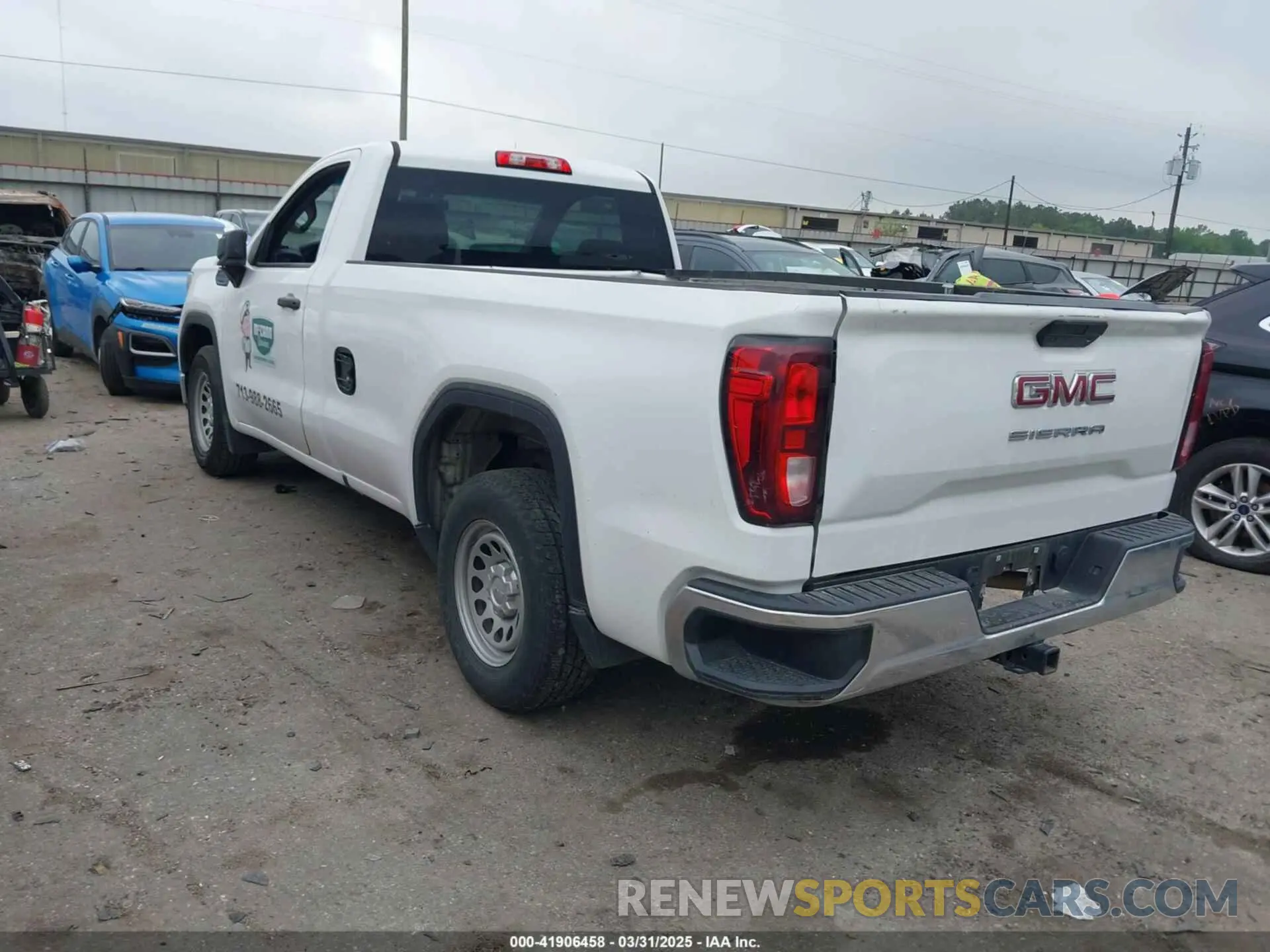 3 Фотография поврежденного автомобиля 3GTN8AEH1MG291368 GMC SIERRA 1500 2021