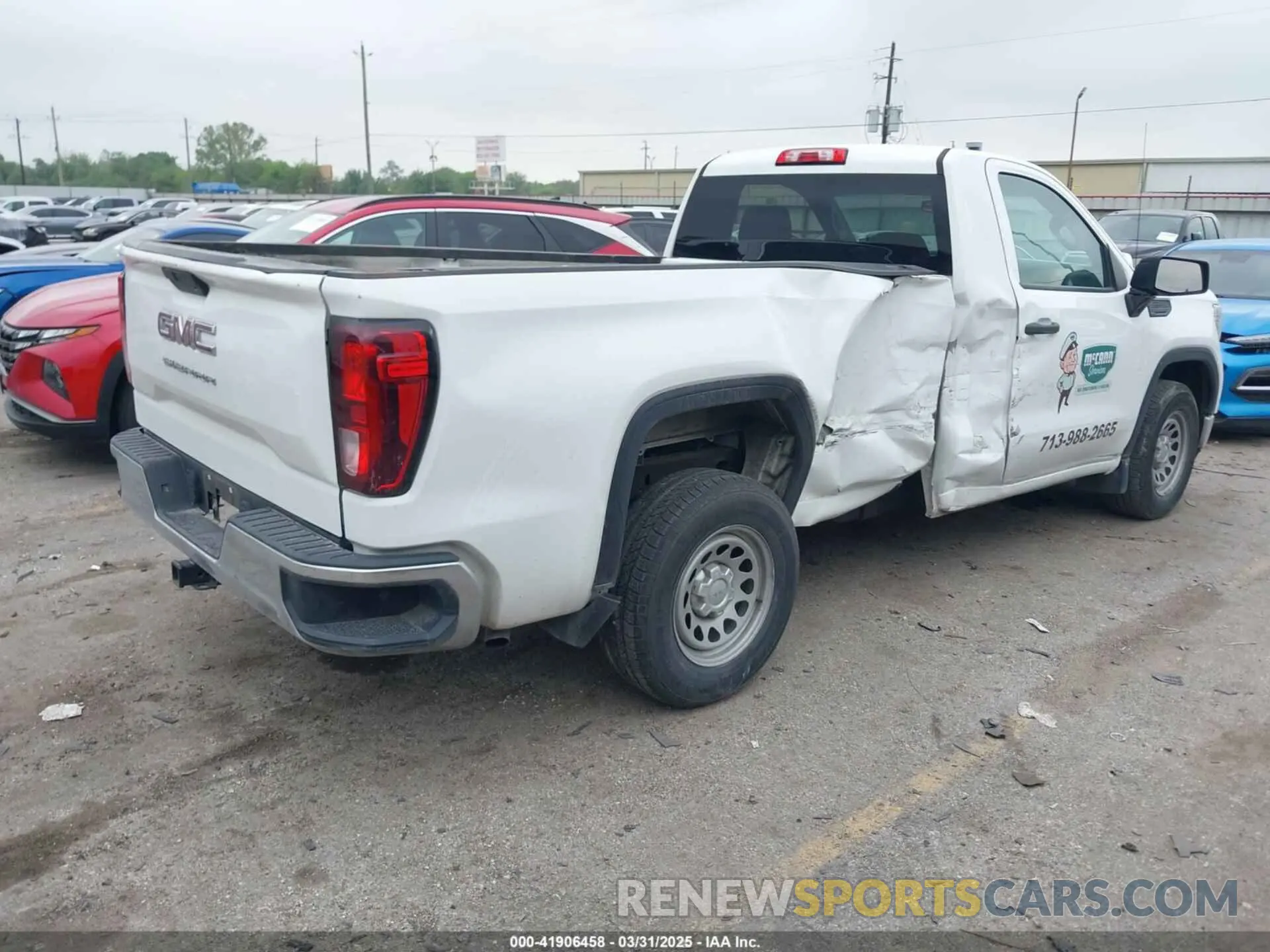 4 Фотография поврежденного автомобиля 3GTN8AEH1MG291368 GMC SIERRA 1500 2021