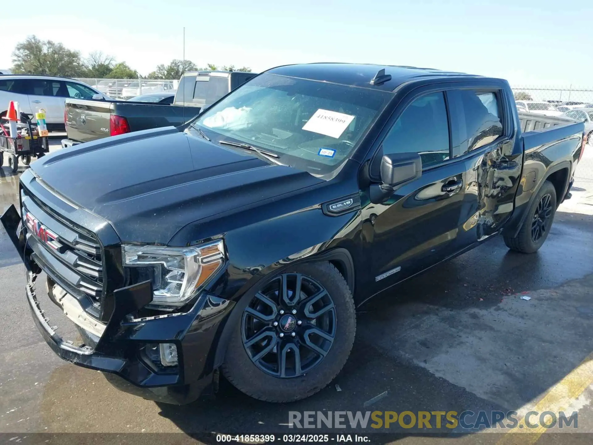 2 Photograph of a damaged car 3GTP8CED0MG174527 GMC SIERRA 1500 2021