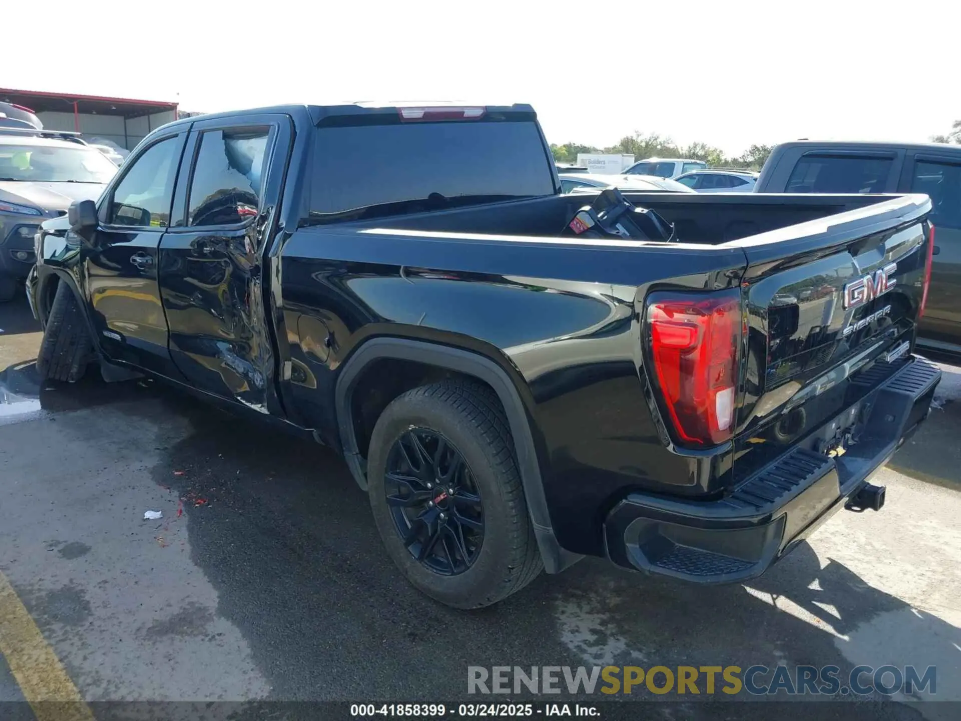 3 Photograph of a damaged car 3GTP8CED0MG174527 GMC SIERRA 1500 2021