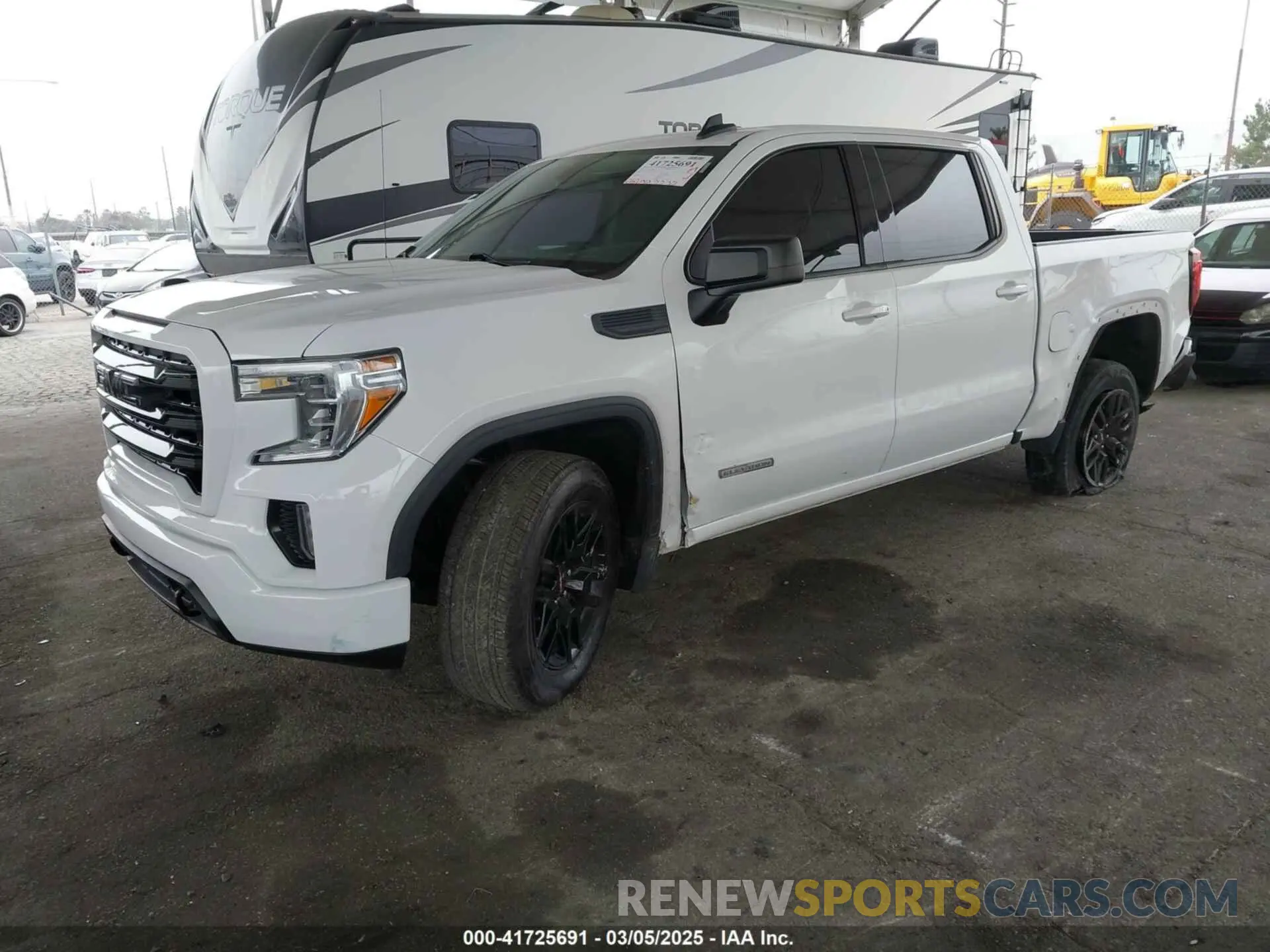 2 Фотография поврежденного автомобиля 3GTP8CEK6MG480825 GMC SIERRA 1500 2021