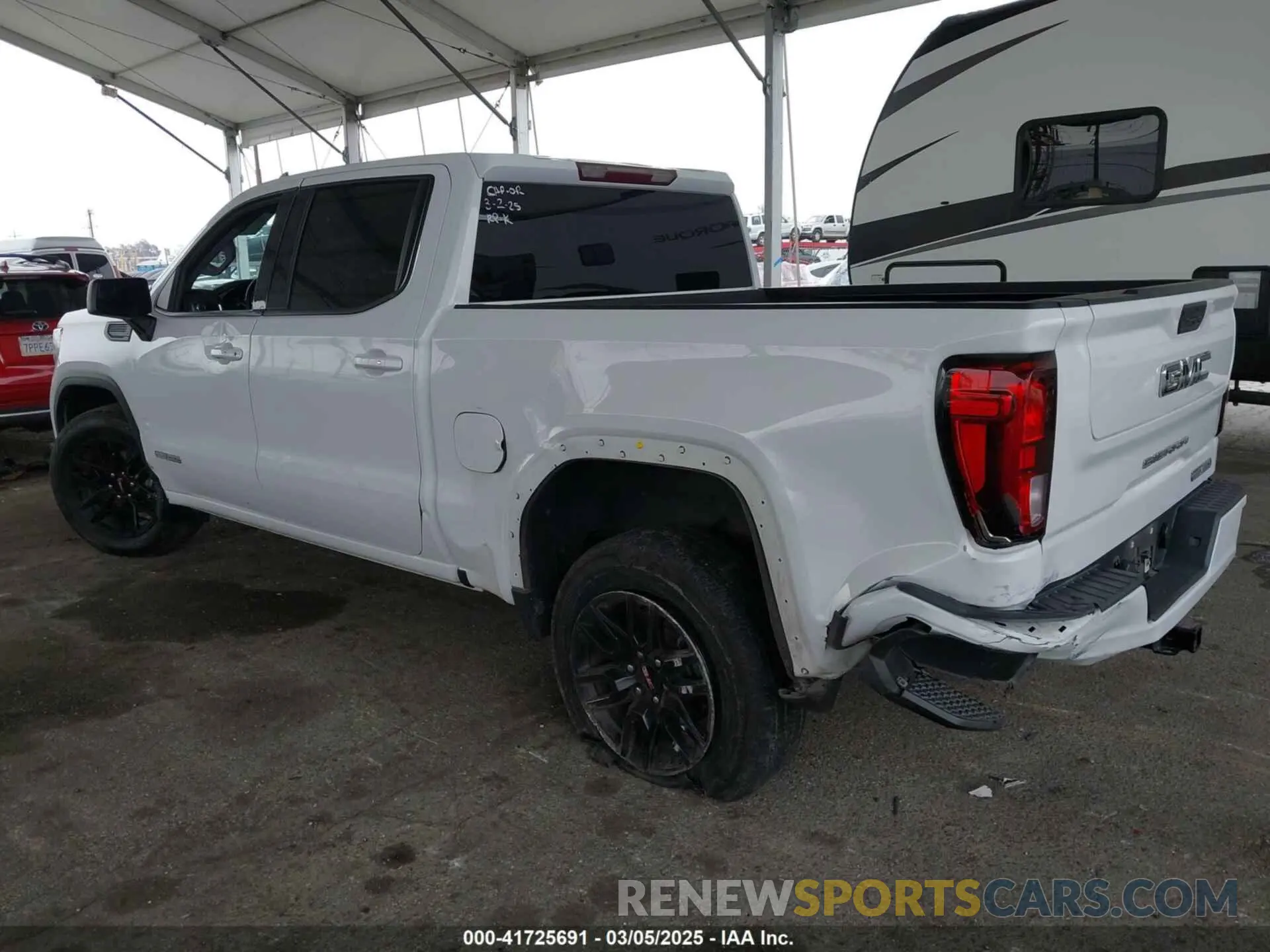 3 Фотография поврежденного автомобиля 3GTP8CEK6MG480825 GMC SIERRA 1500 2021