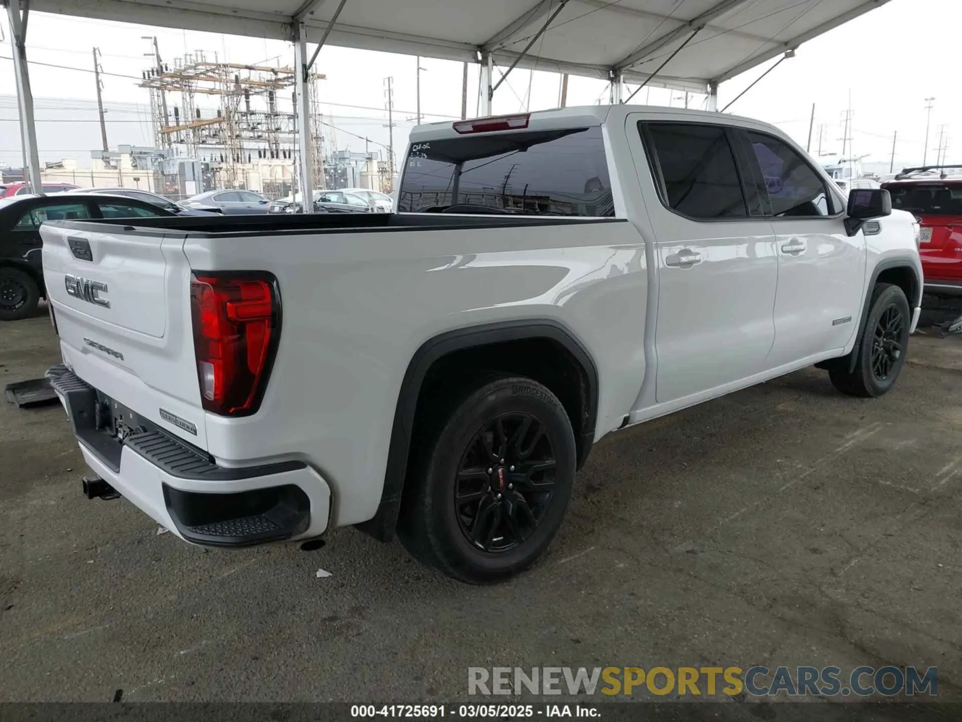 4 Фотография поврежденного автомобиля 3GTP8CEK6MG480825 GMC SIERRA 1500 2021