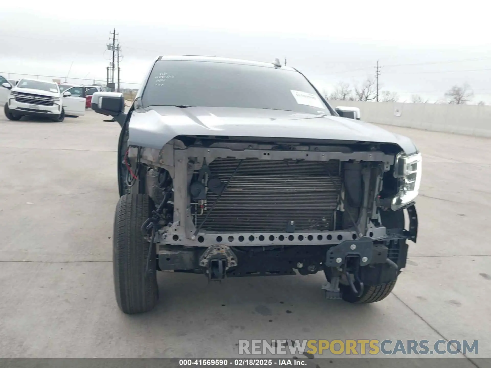 6 Photograph of a damaged car 3GTP8DED3MG401795 GMC SIERRA 1500 2021