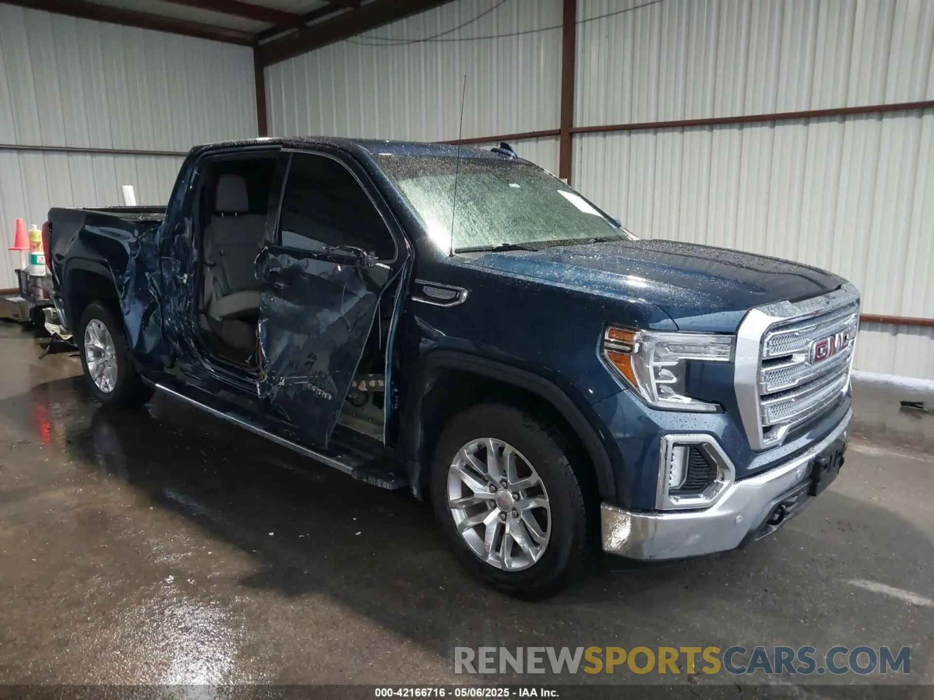 1 Photograph of a damaged car 3GTP8DED7MG215483 GMC SIERRA 1500 2021