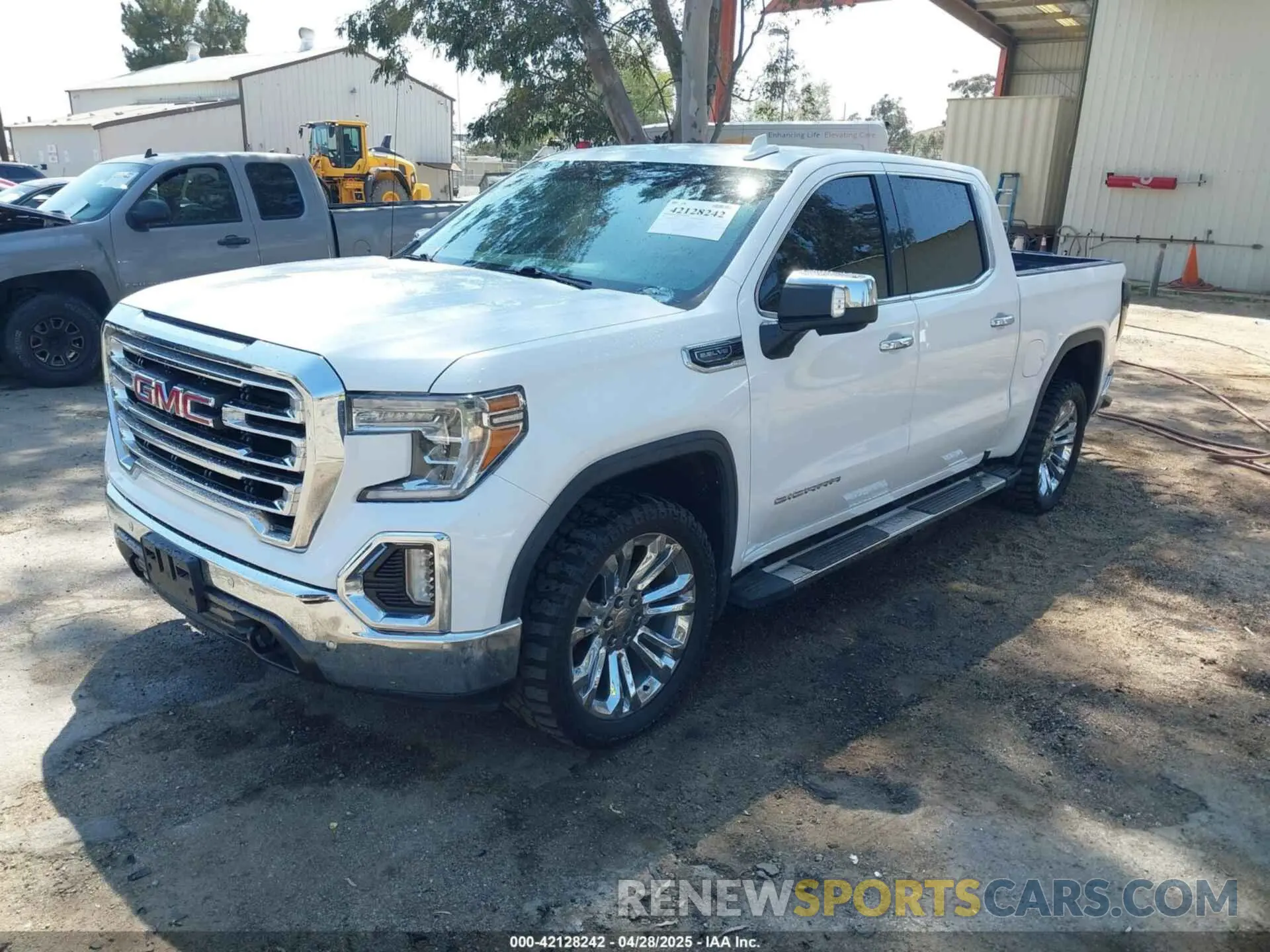 2 Photograph of a damaged car 3GTP8DEDXMG118262 GMC SIERRA 1500 2021