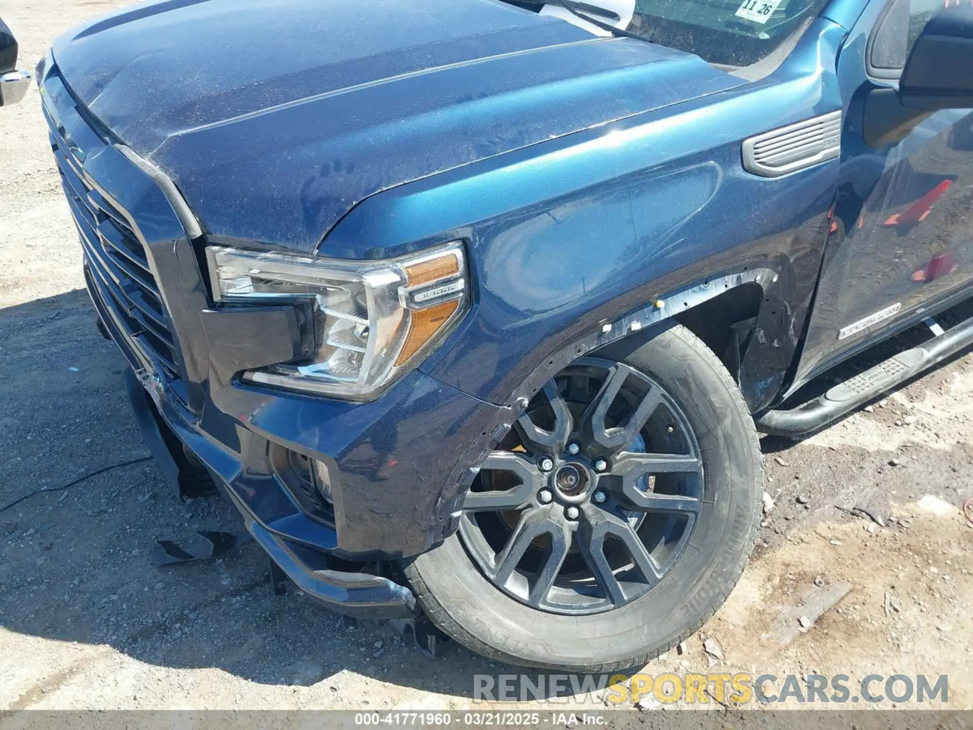 6 Photograph of a damaged car 3GTP9CEK8MG482718 GMC SIERRA 1500 2021