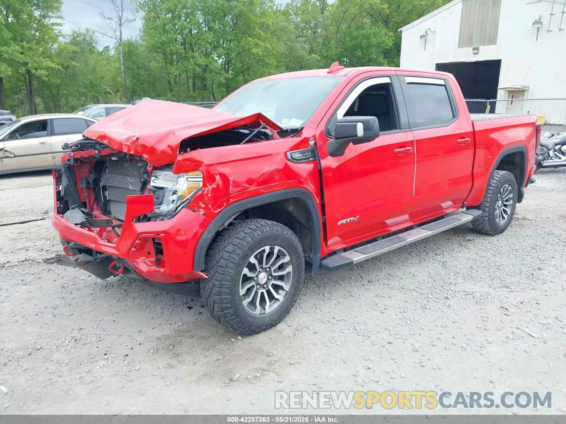 2 Фотография поврежденного автомобиля 3GTP9EED2MG382241 GMC SIERRA 1500 2021