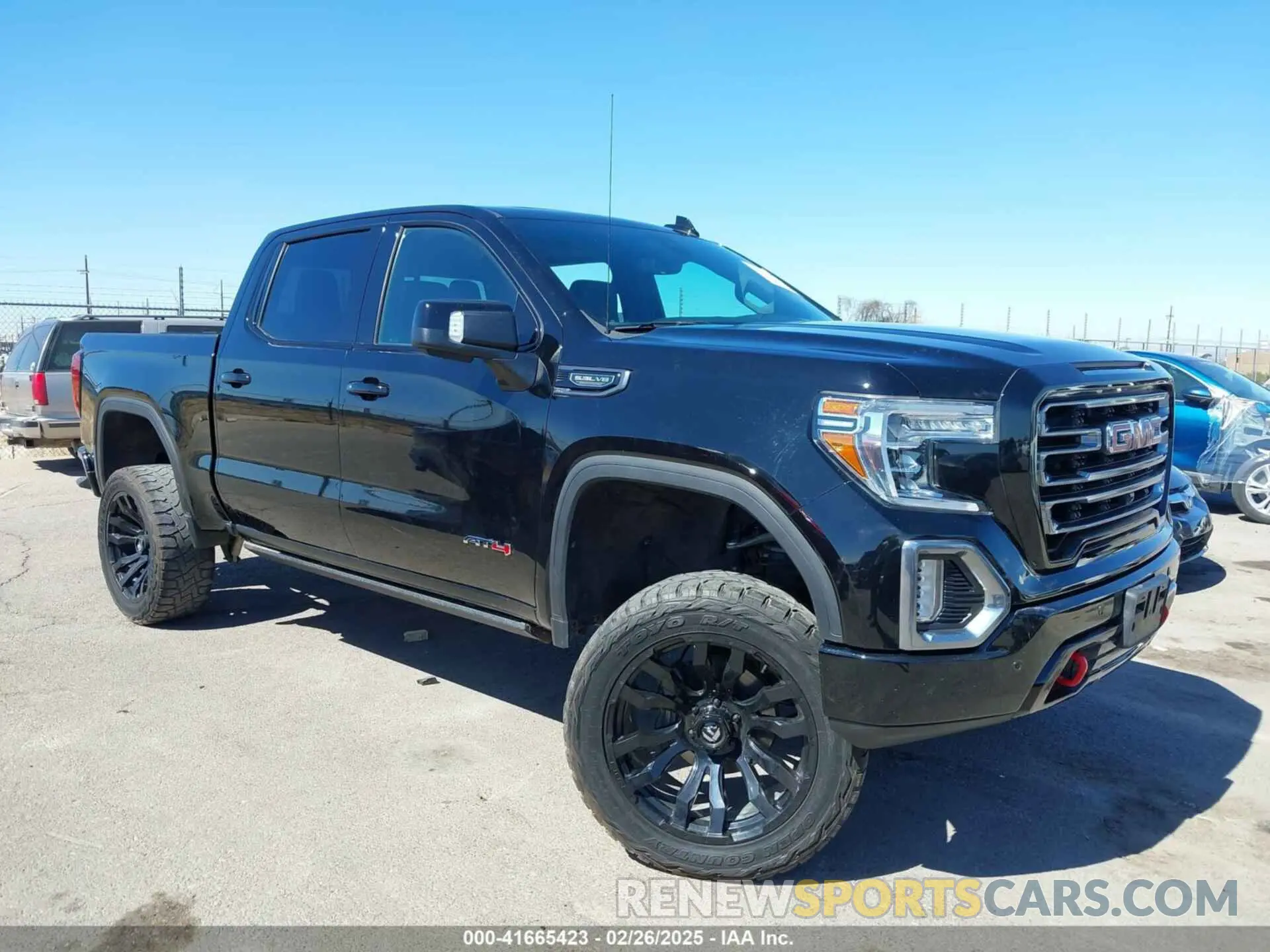 1 Photograph of a damaged car 3GTP9EED5MG206008 GMC SIERRA 1500 2021