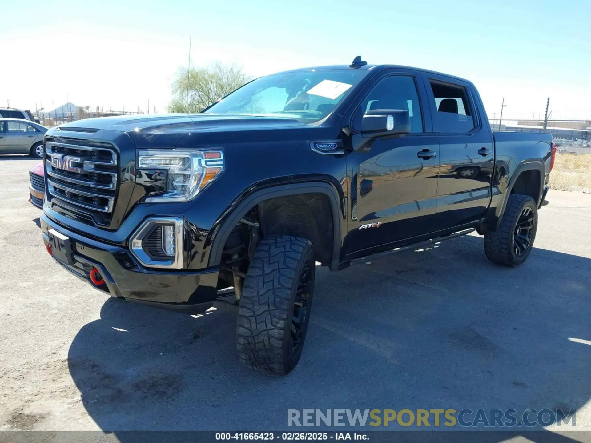 2 Photograph of a damaged car 3GTP9EED5MG206008 GMC SIERRA 1500 2021