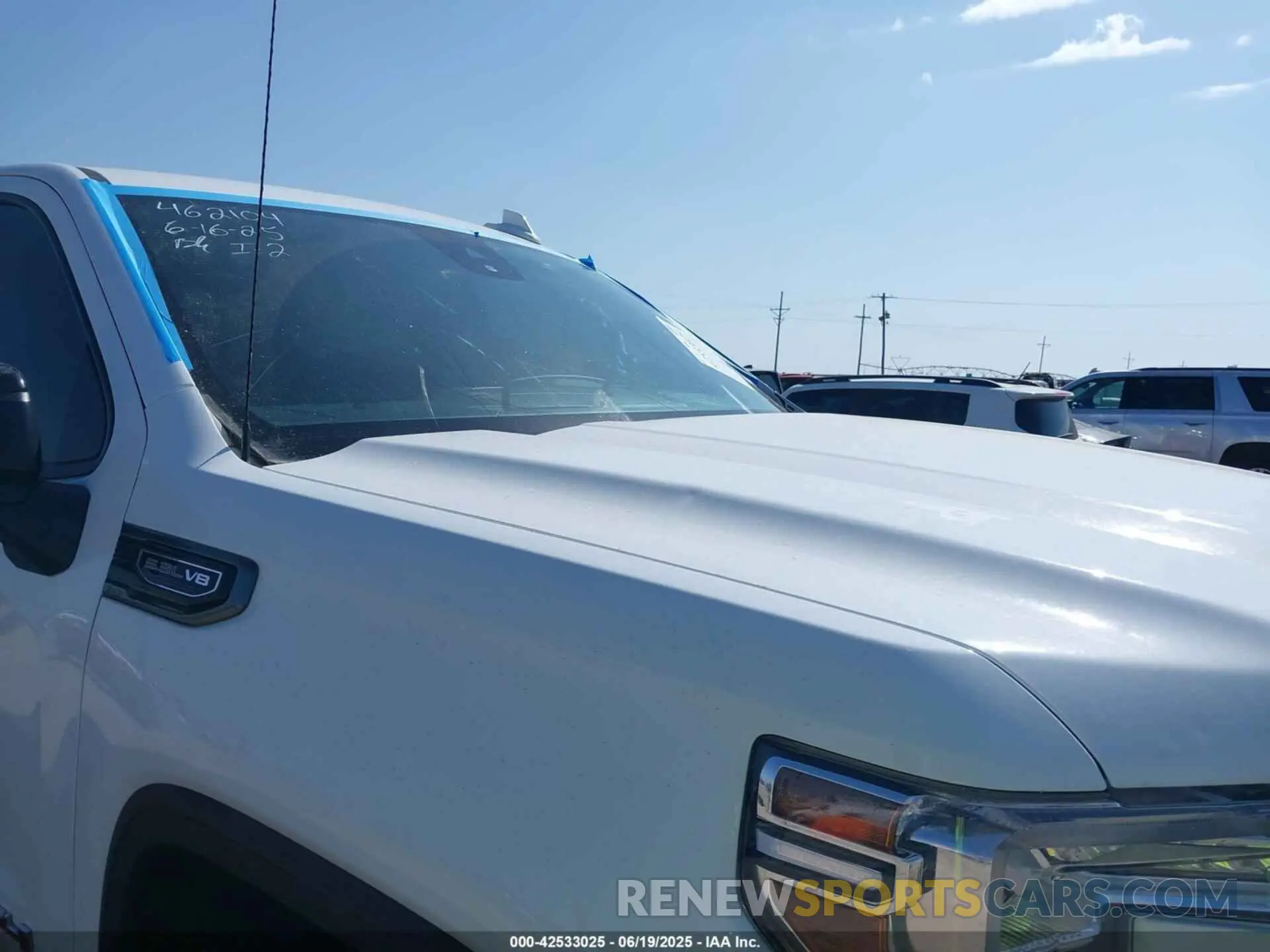 6 Photograph of a damaged car 3GTP9EED6MG183046 GMC SIERRA 1500 2021