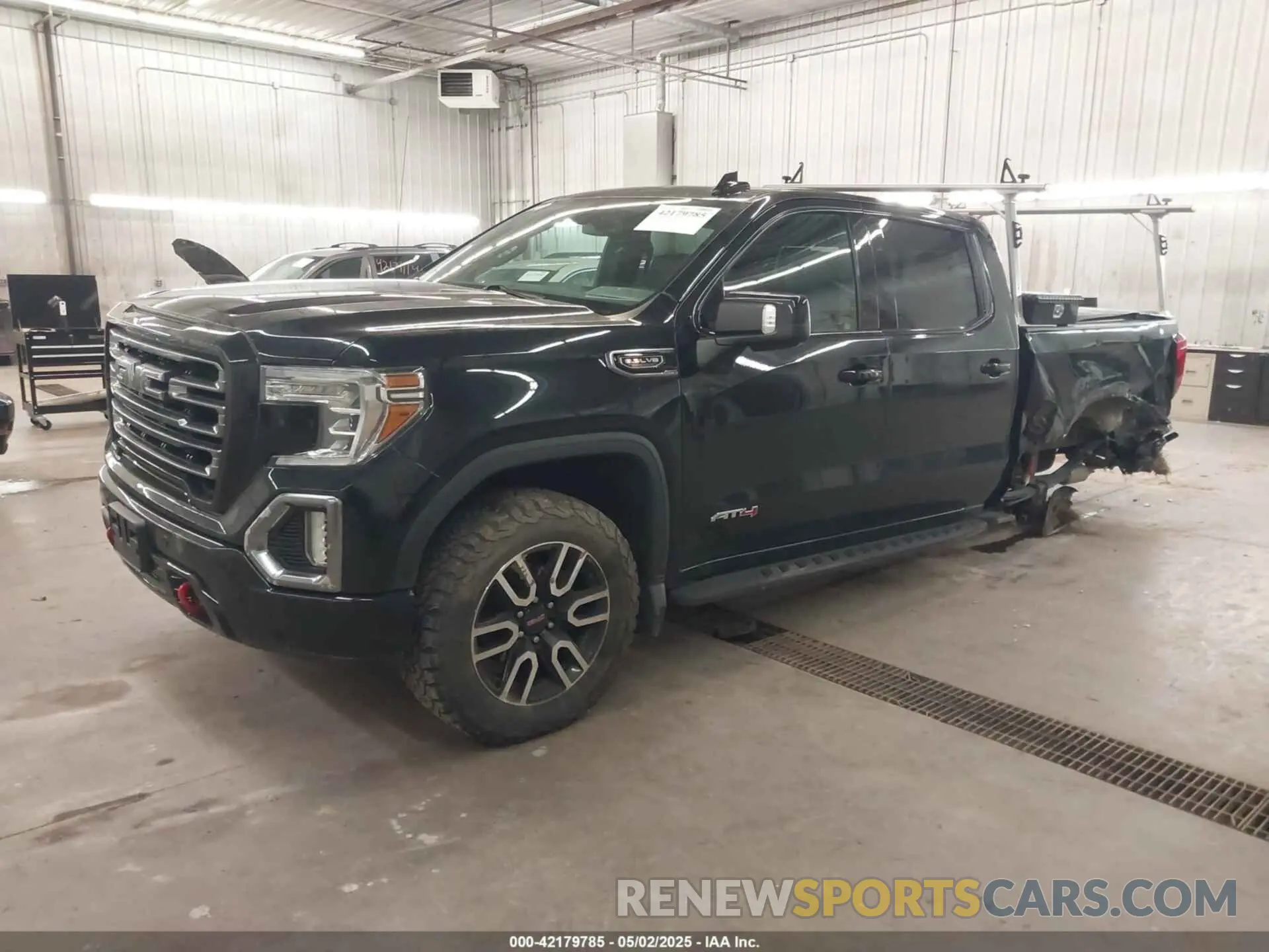 2 Photograph of a damaged car 3GTP9EEL2MG210086 GMC SIERRA 1500 2021
