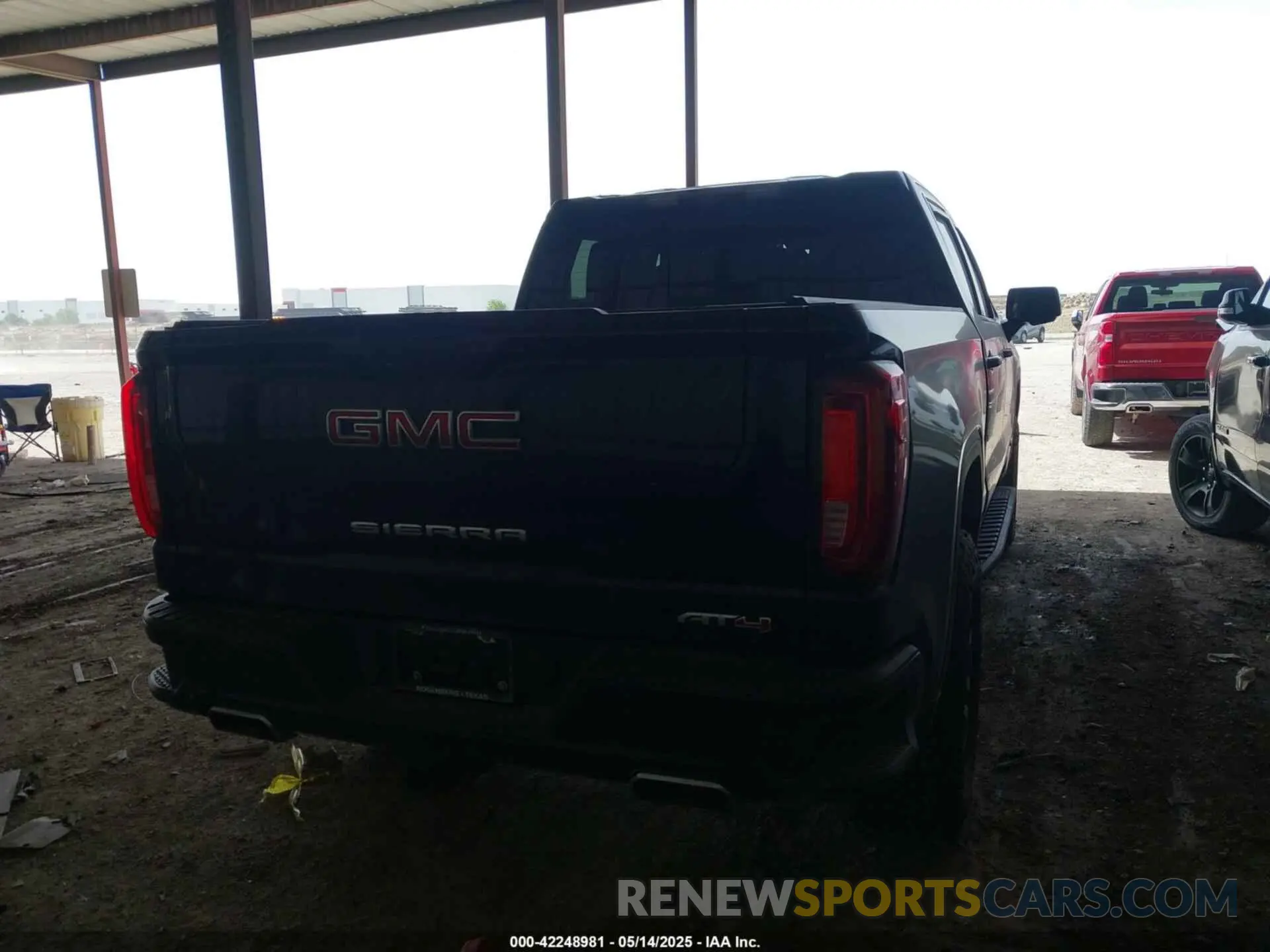 4 Фотография поврежденного автомобиля 3GTP9EEL8MG176316 GMC SIERRA 1500 2021