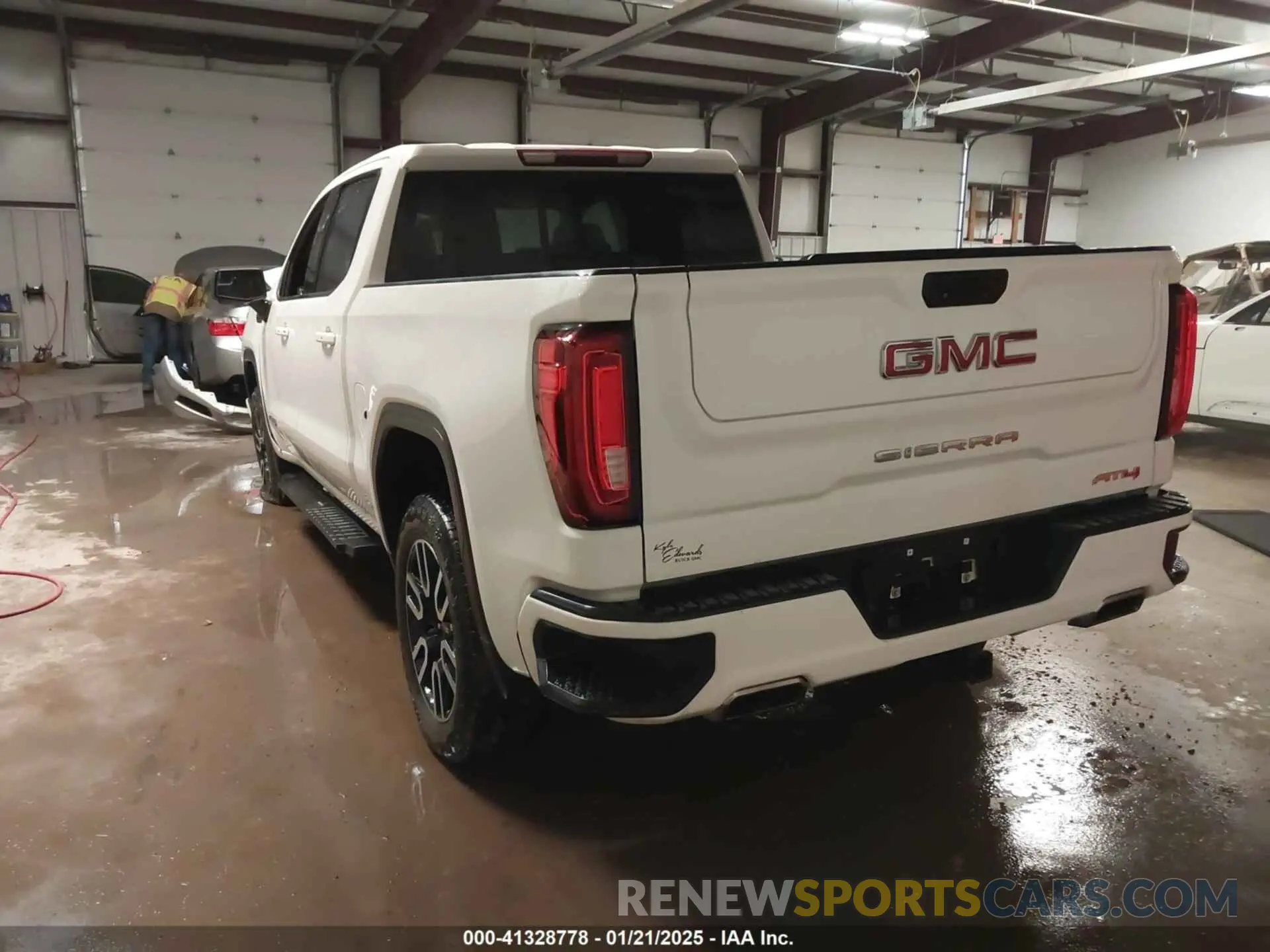 3 Фотография поврежденного автомобиля 3GTP9EELXMG364433 GMC SIERRA 1500 2021