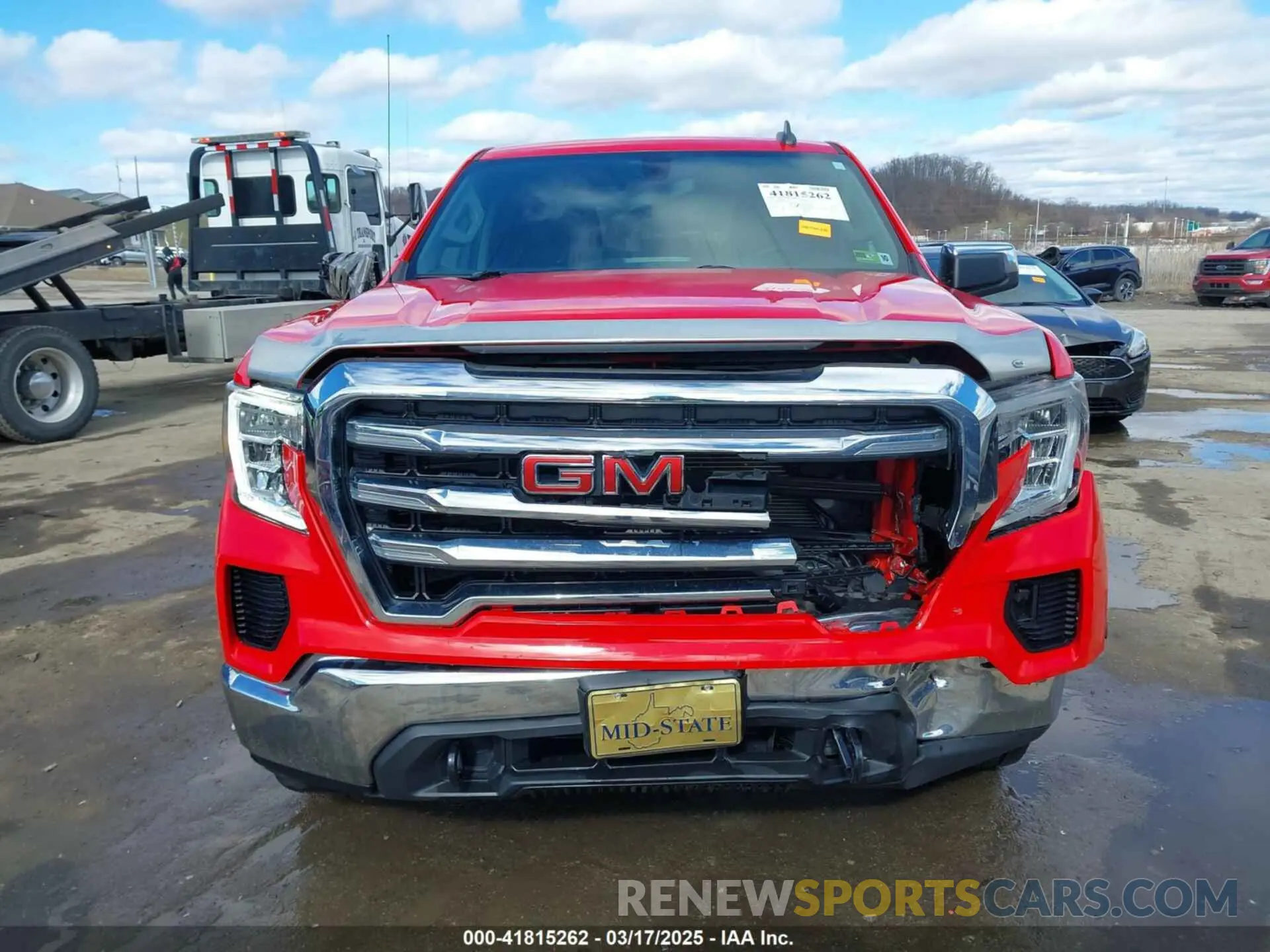 12 Фотография поврежденного автомобиля 3GTU9BET6MG268316 GMC SIERRA 1500 2021