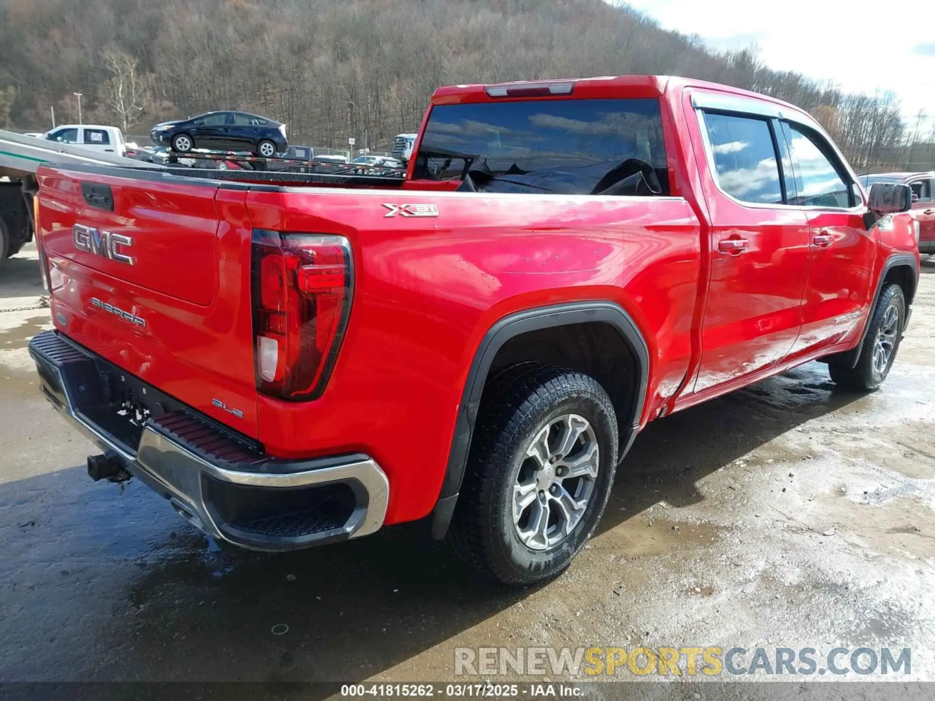 4 Фотография поврежденного автомобиля 3GTU9BET6MG268316 GMC SIERRA 1500 2021