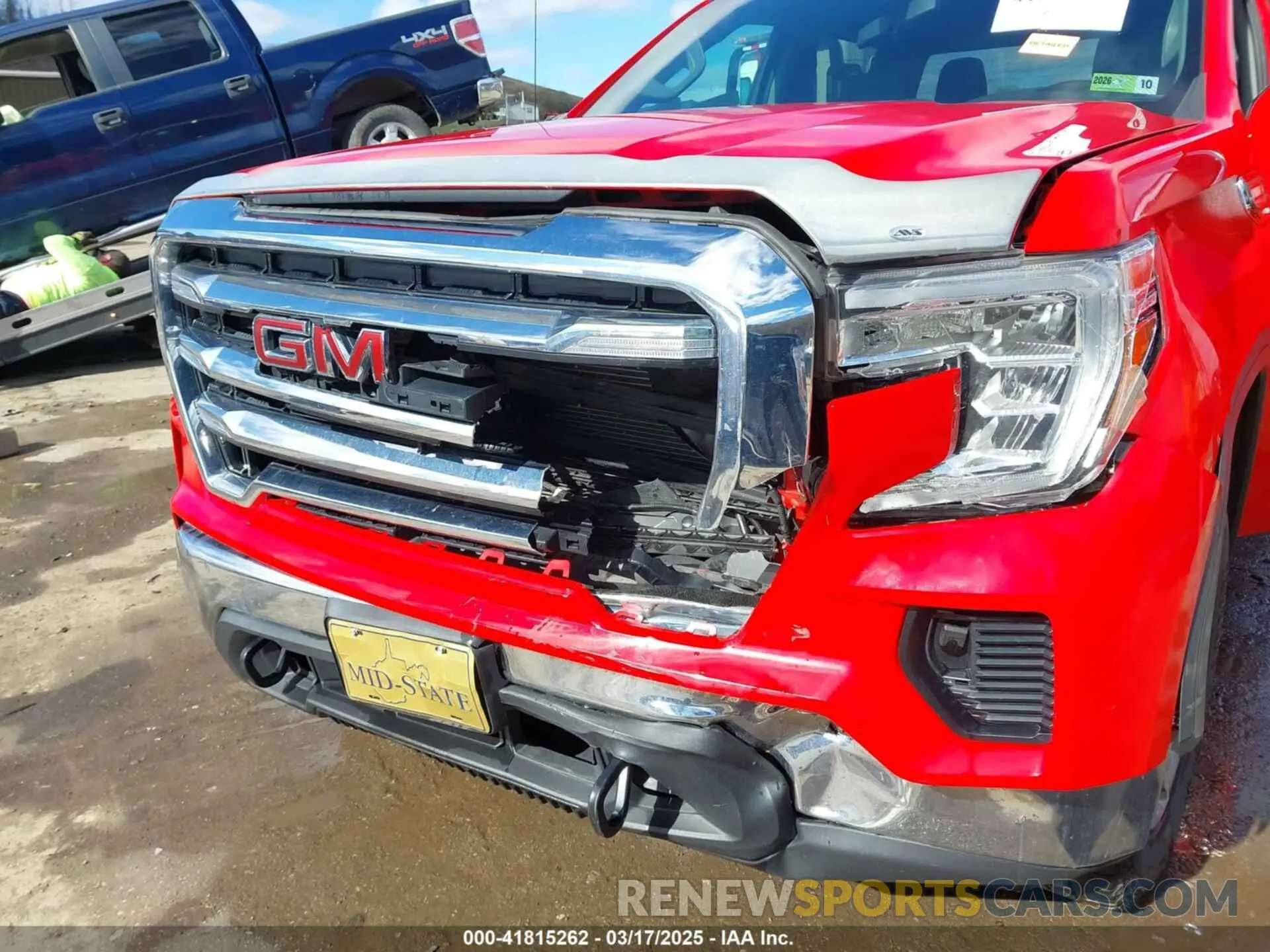 6 Фотография поврежденного автомобиля 3GTU9BET6MG268316 GMC SIERRA 1500 2021