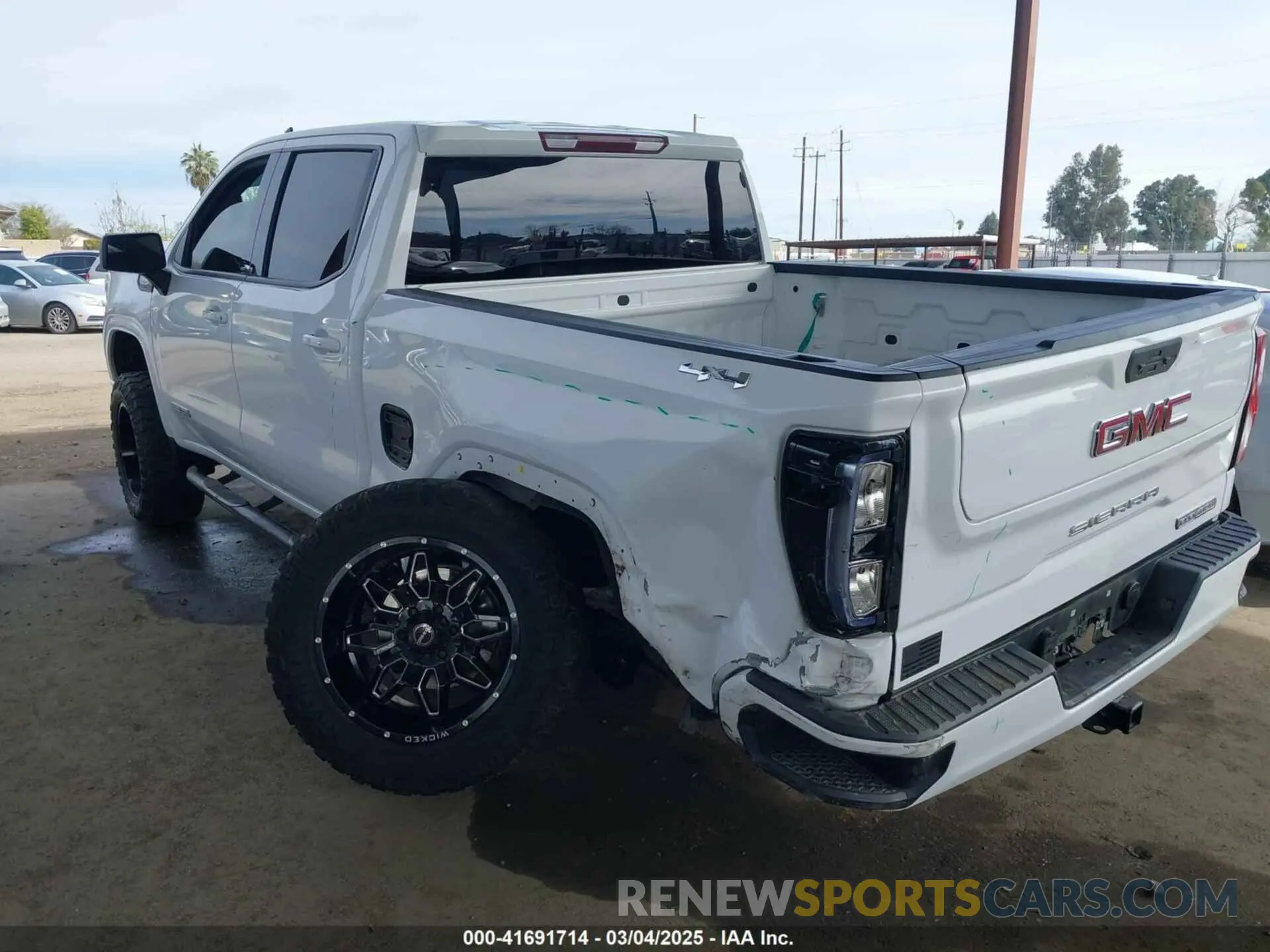 3 Фотография поврежденного автомобиля 3GTU9CED5MG236469 GMC SIERRA 1500 2021
