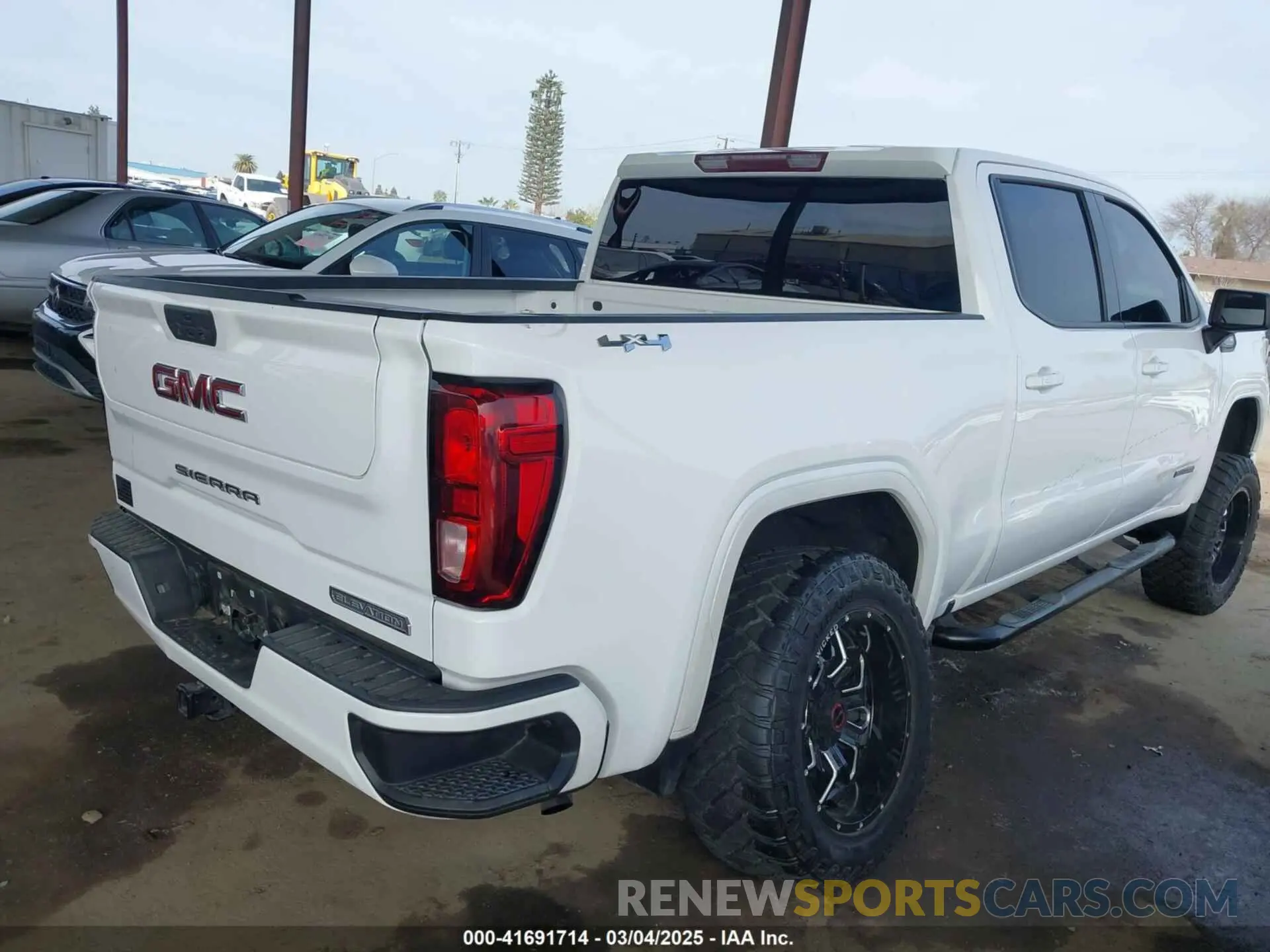4 Фотография поврежденного автомобиля 3GTU9CED5MG236469 GMC SIERRA 1500 2021