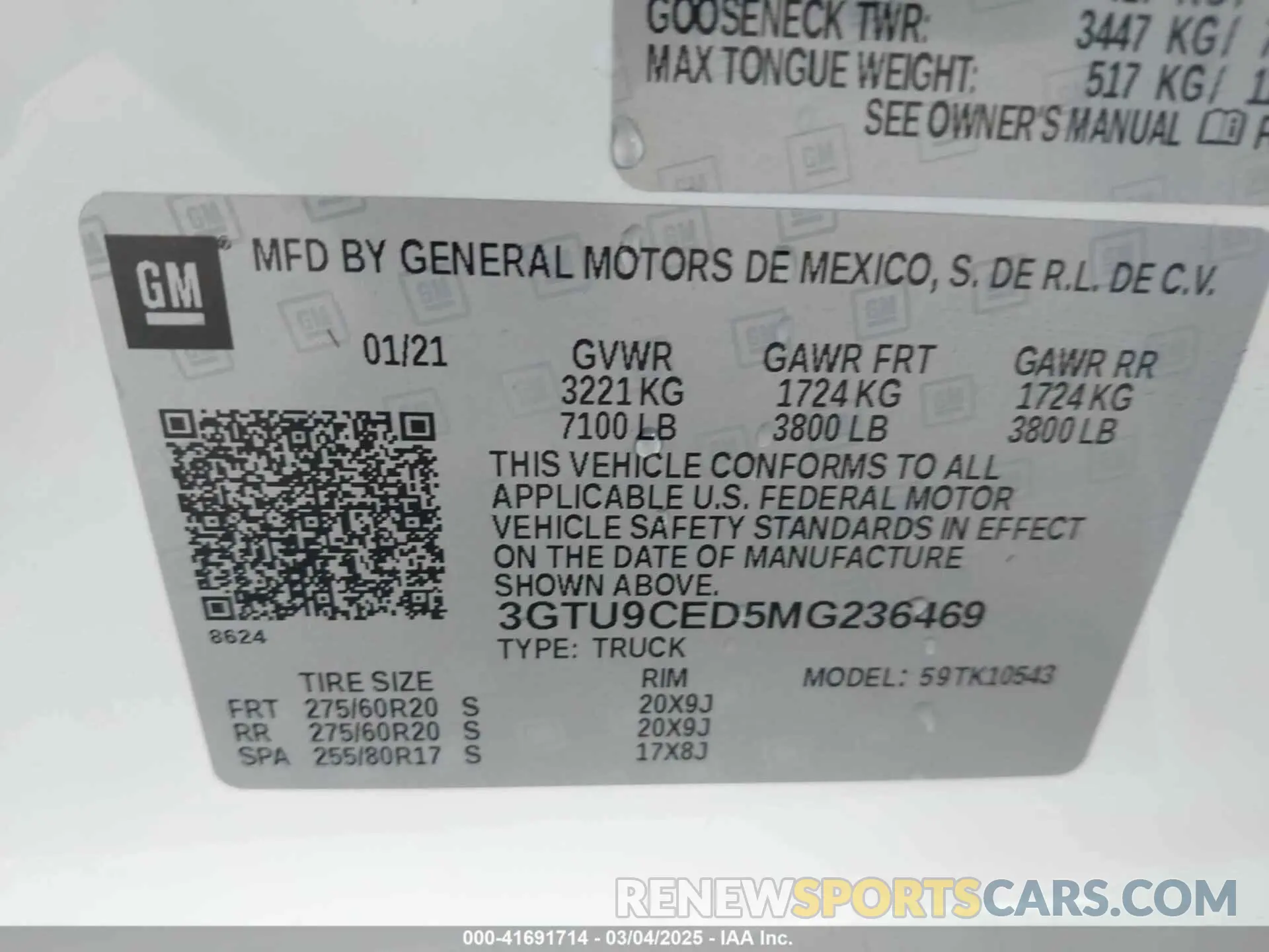 9 Фотография поврежденного автомобиля 3GTU9CED5MG236469 GMC SIERRA 1500 2021