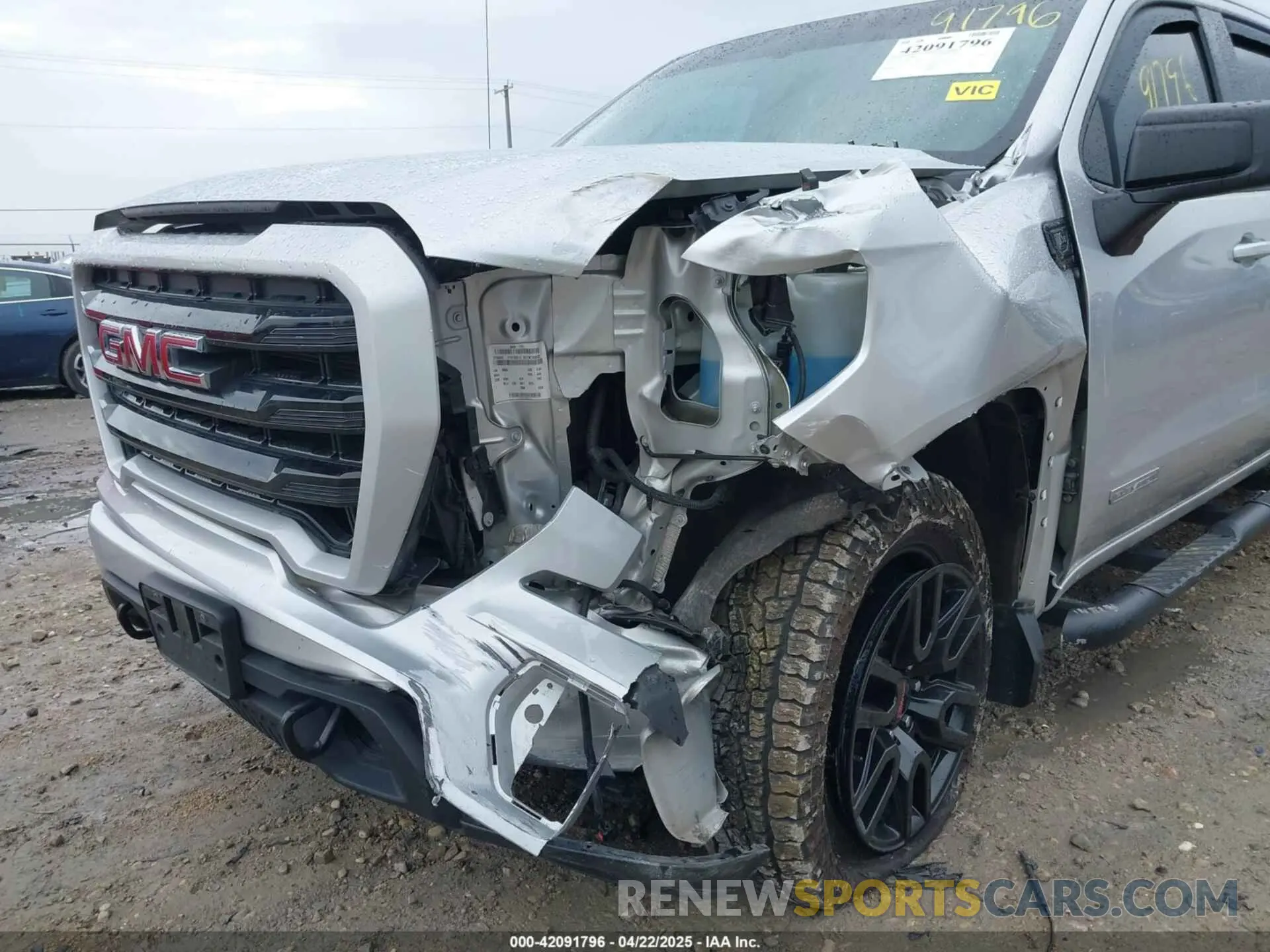 6 Фотография поврежденного автомобиля 3GTU9CED7MG229264 GMC SIERRA 1500 2021