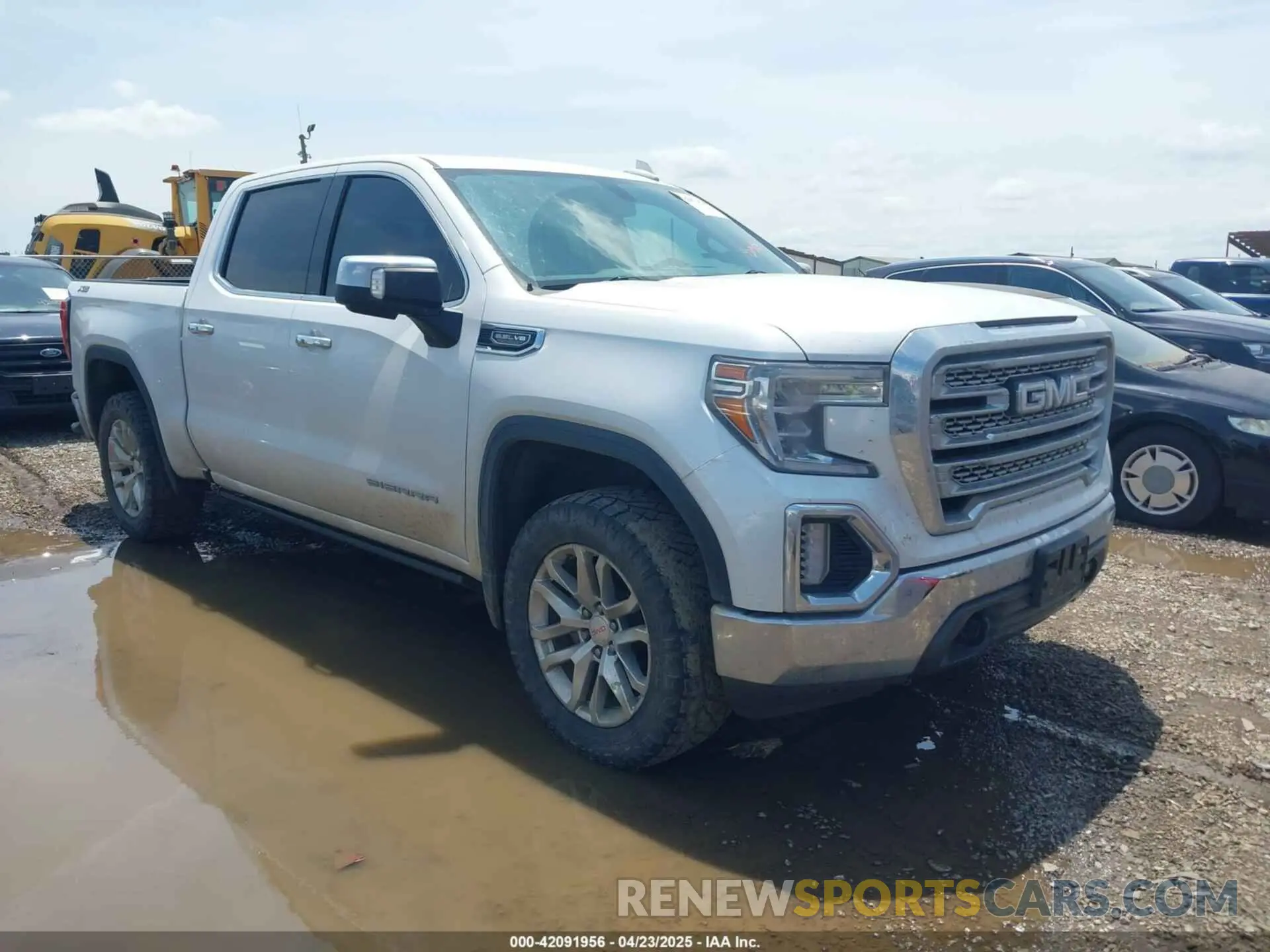 1 Photograph of a damaged car 3GTU9DED4MG376311 GMC SIERRA 1500 2021