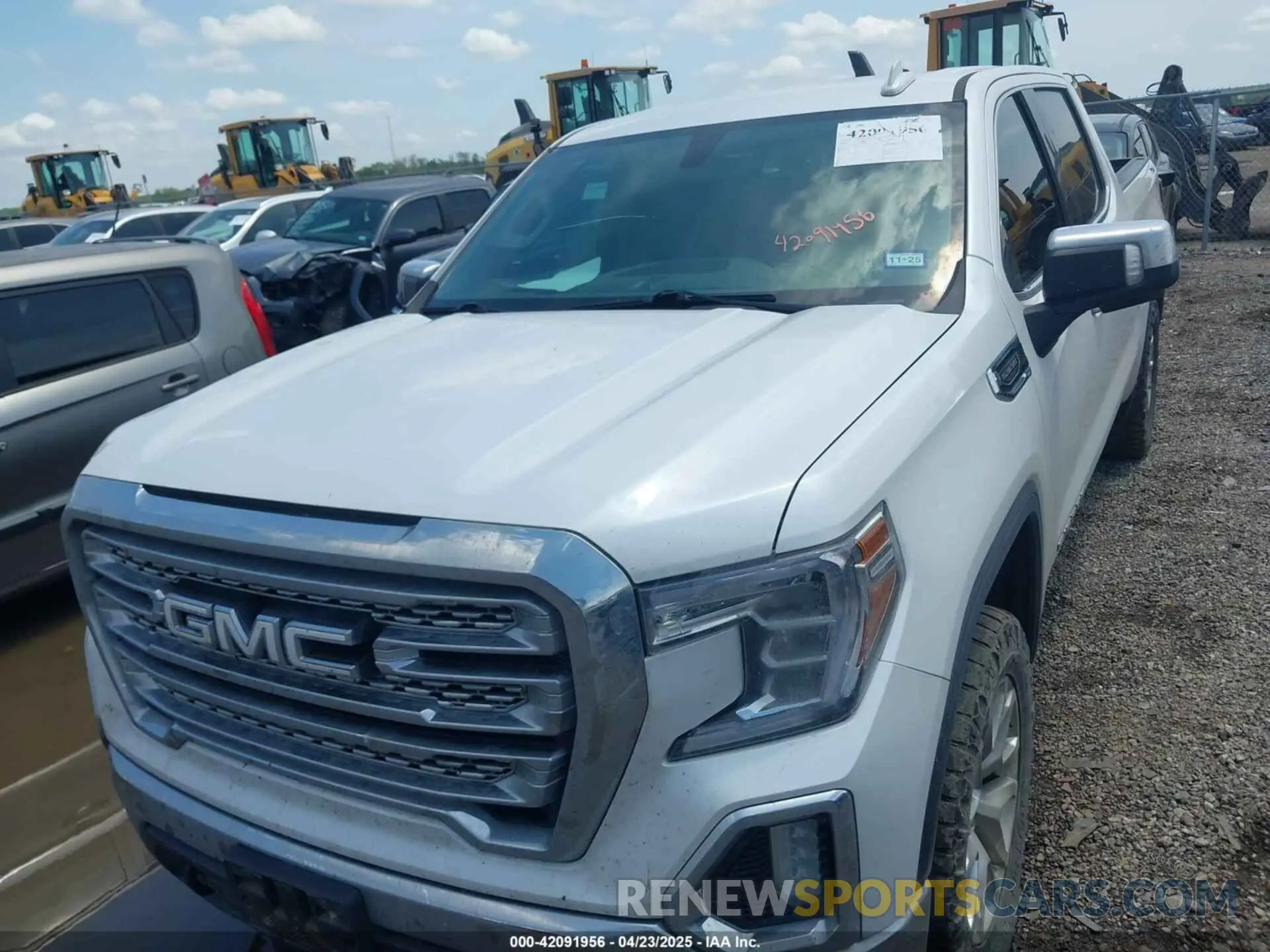 6 Photograph of a damaged car 3GTU9DED4MG376311 GMC SIERRA 1500 2021