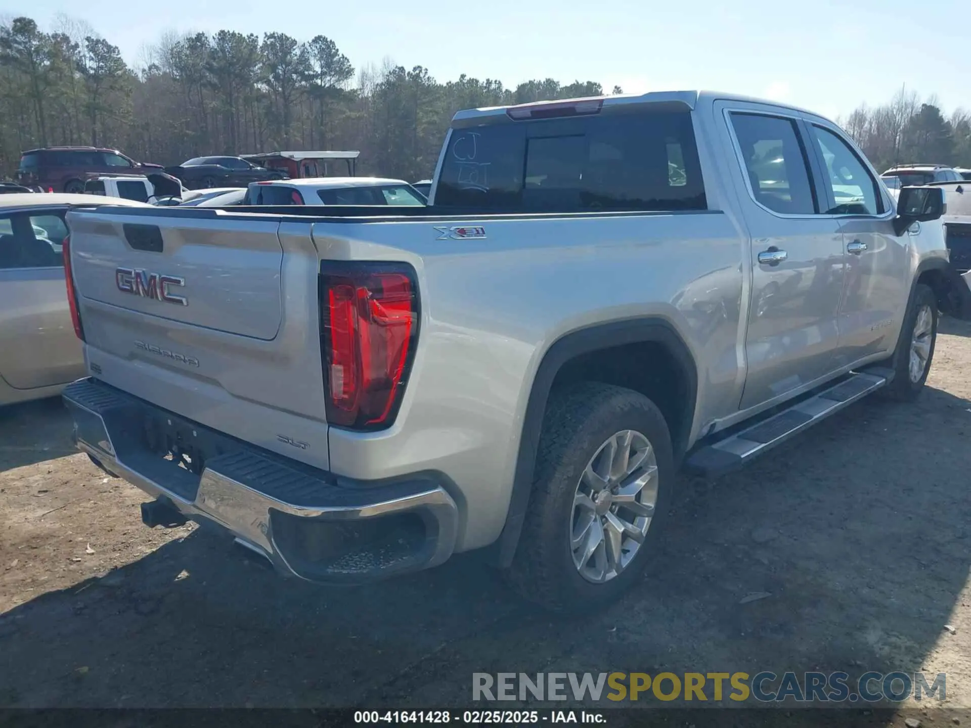 4 Фотография поврежденного автомобиля 3GTU9DED6MG262178 GMC SIERRA 1500 2021